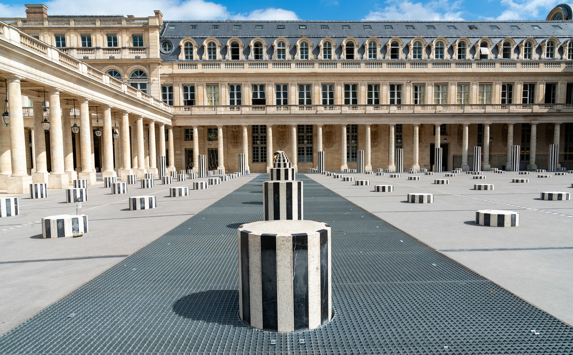 Palais-Royal inner courtyard Paris