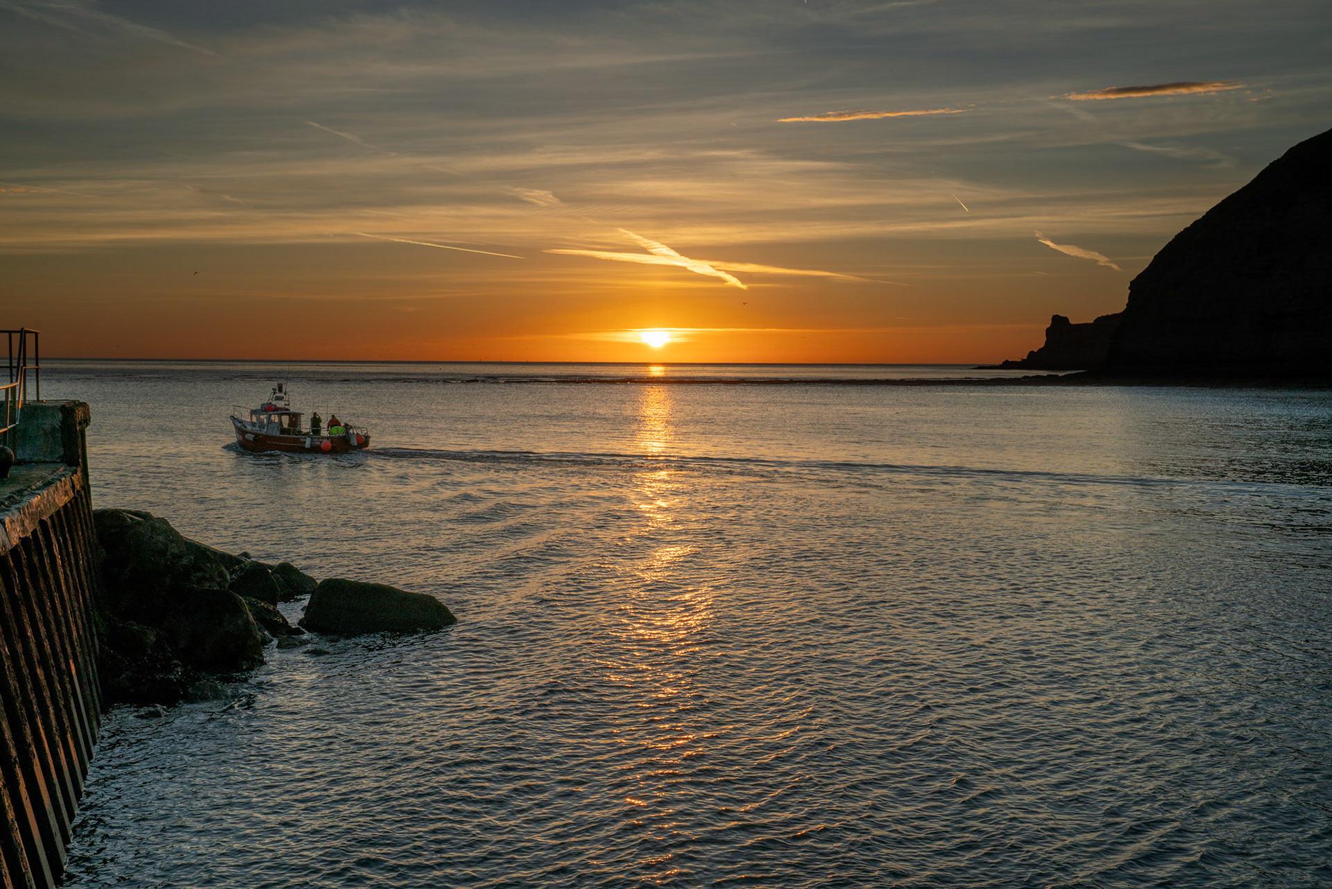 Staithes sunrise