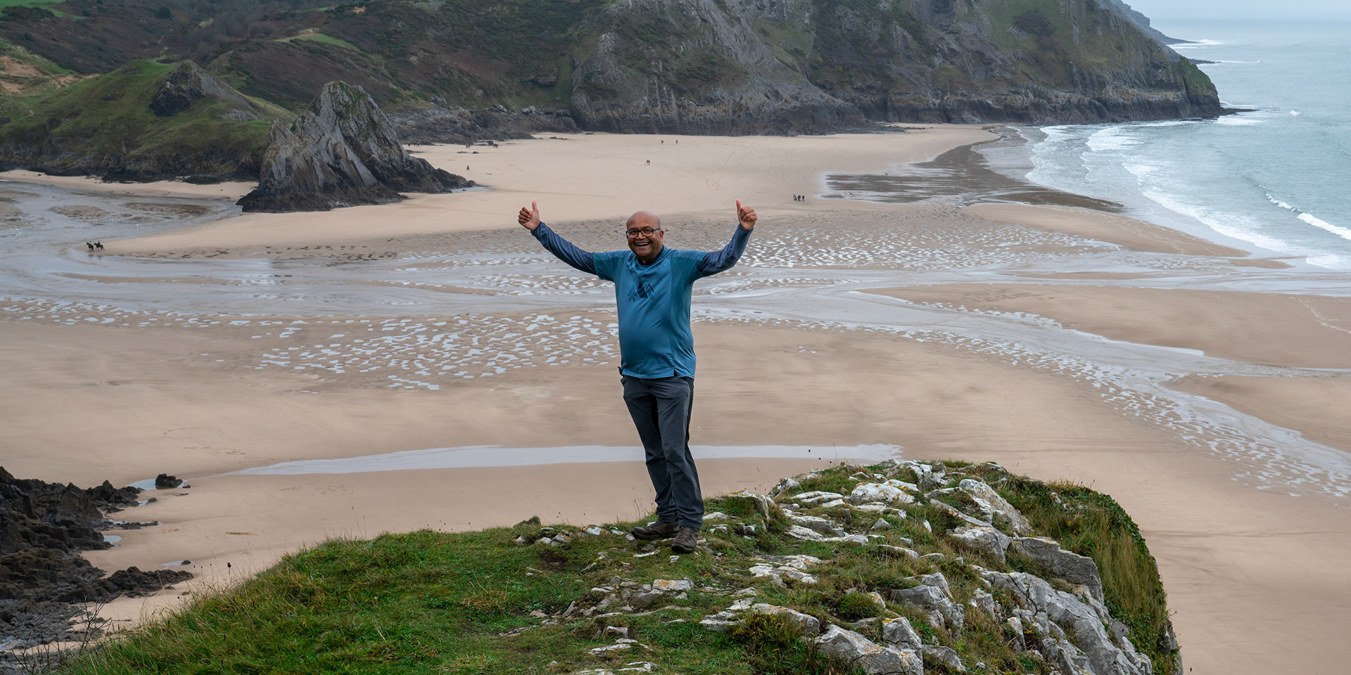 Three Cliffs Bay