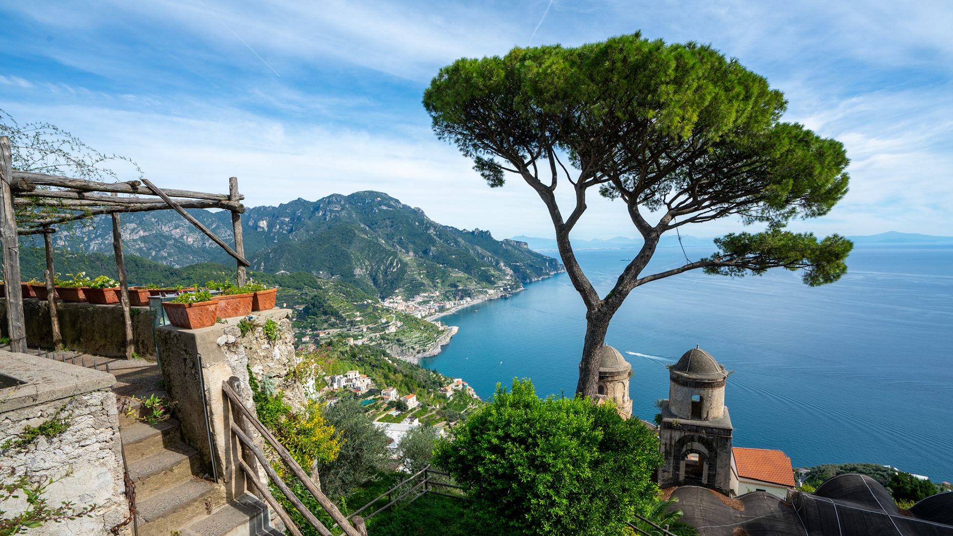 Gardens of Villa Rufolo in Ravello