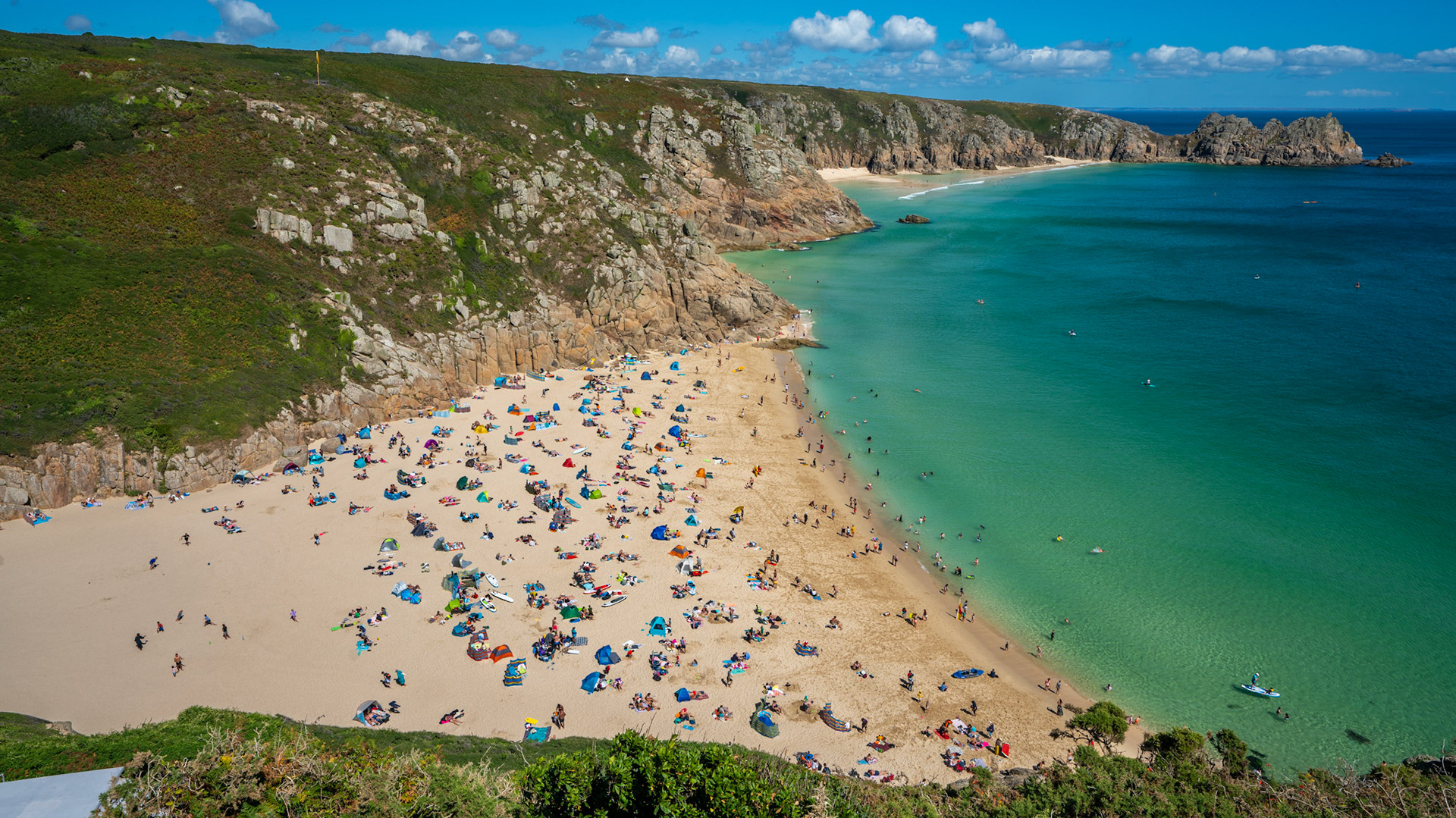 Porthcurno Beach