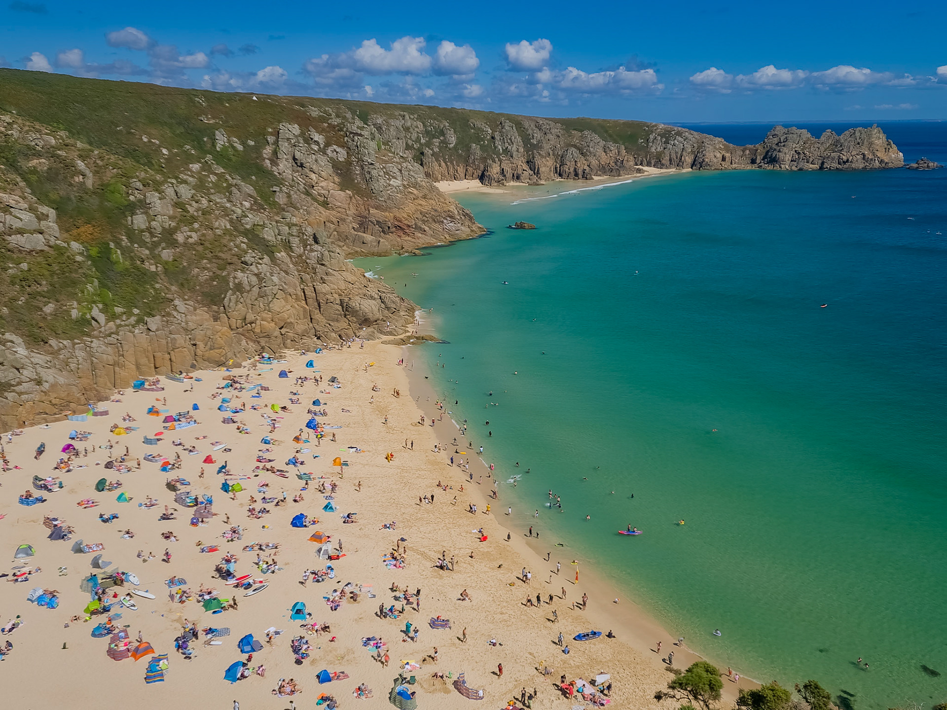 Porthcurno Beach