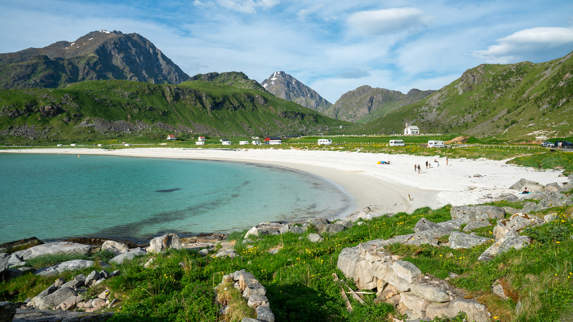 Vik Beach, Vestvagoy