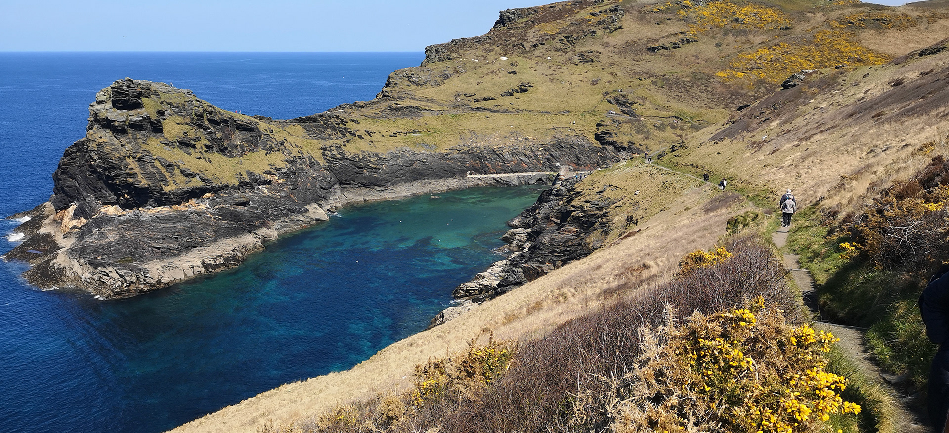 Approaching Boscastle