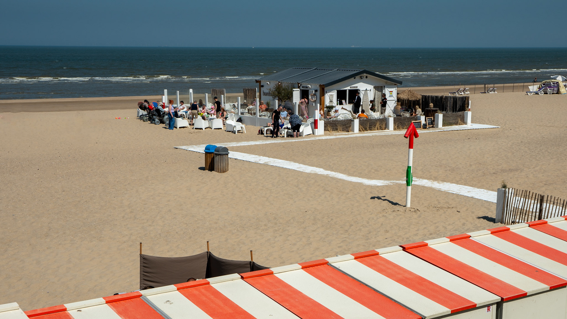 De Haan beach