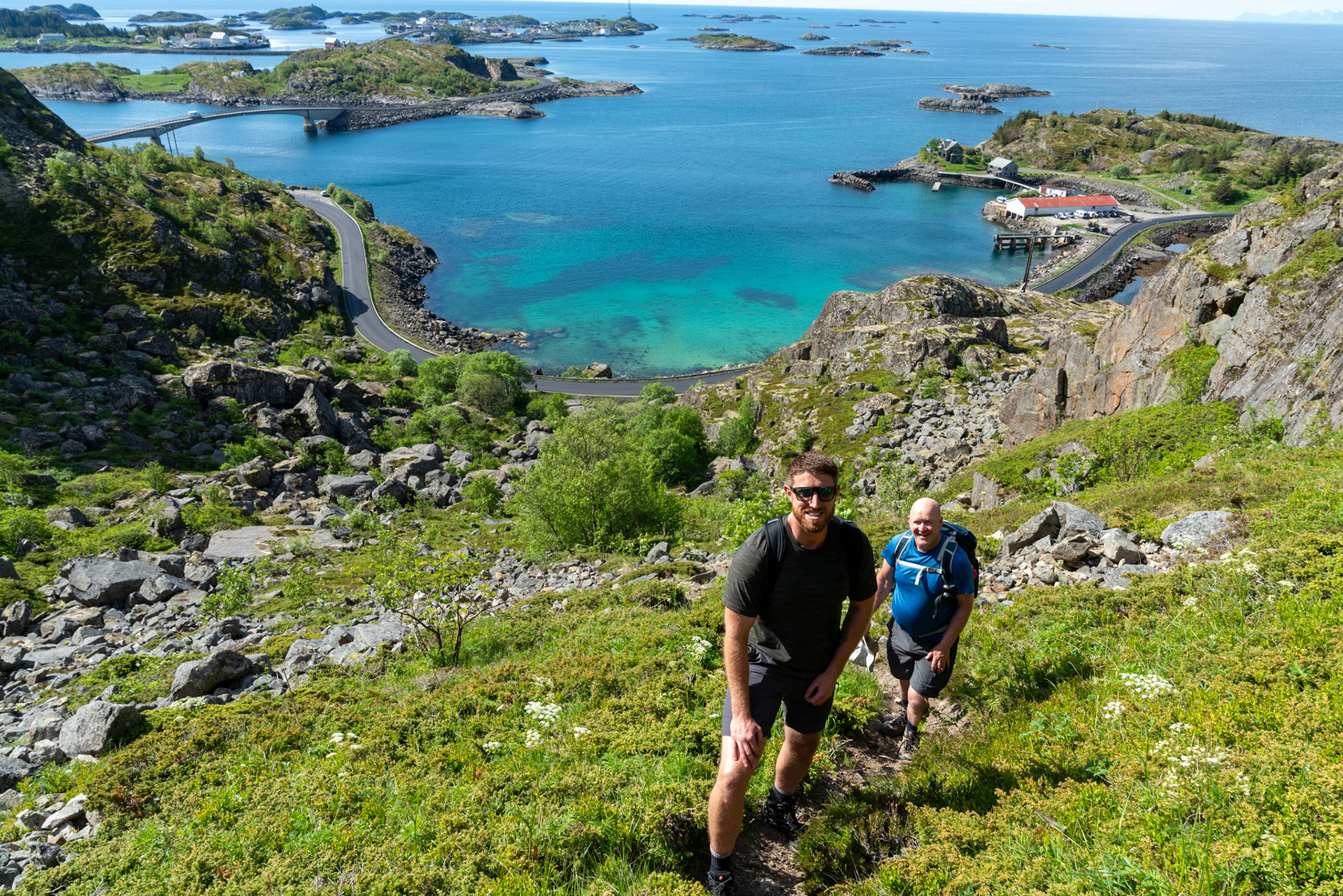 Start of Festvagtind hike