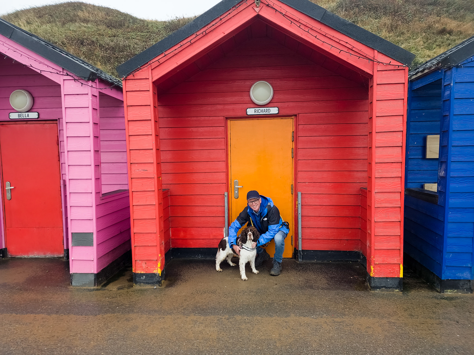 Saltburn-by-the-Sea beach huts