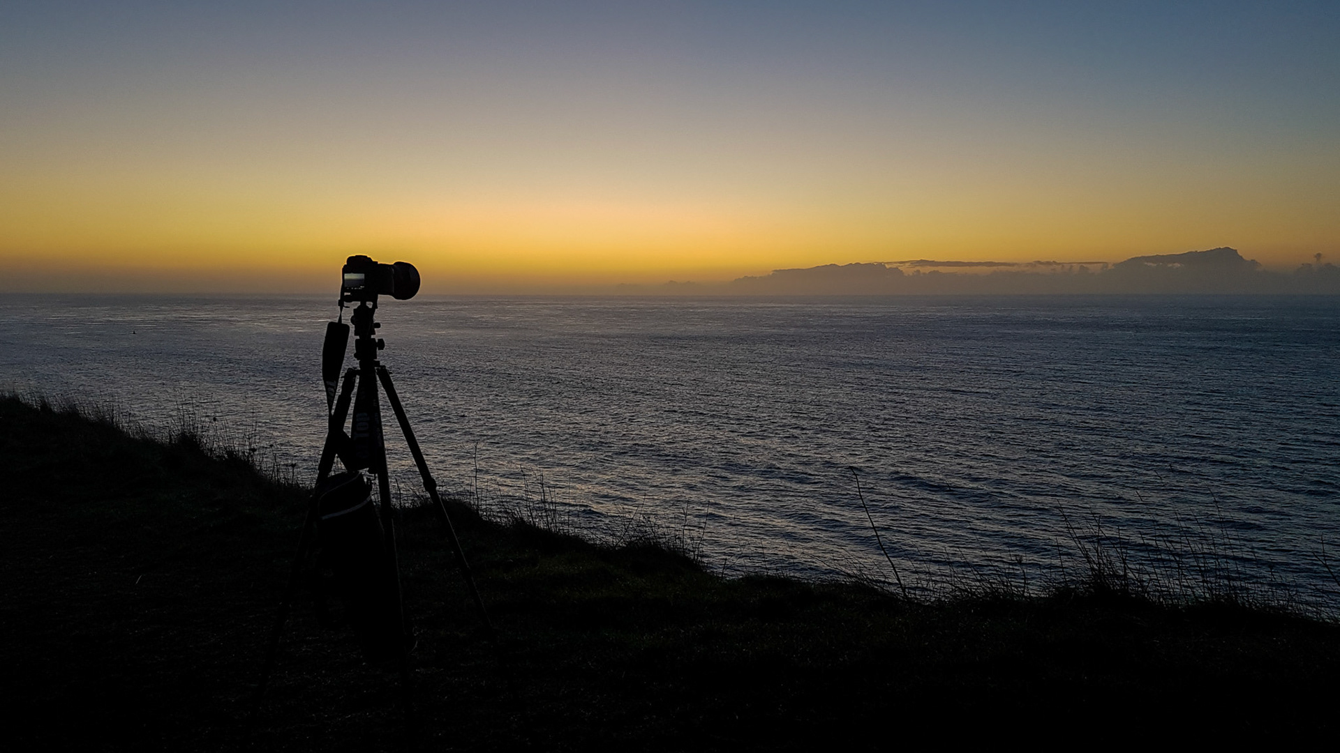 Waiting for sunrise, glorious part of the day
