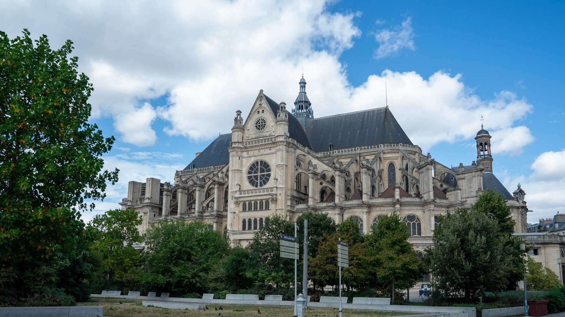 Saint-Eustache catholic church Paris