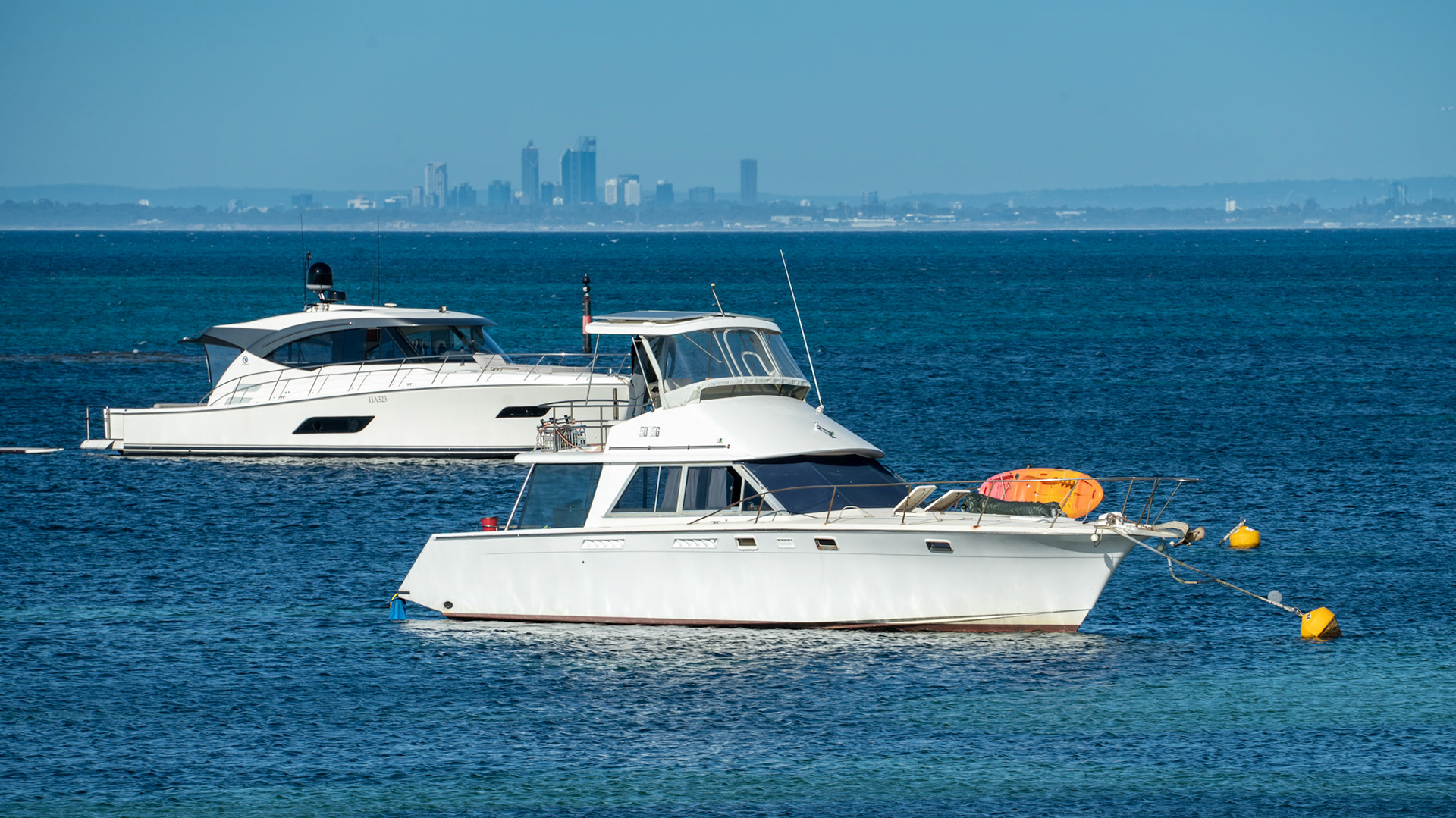 Perth from Rottnest Island