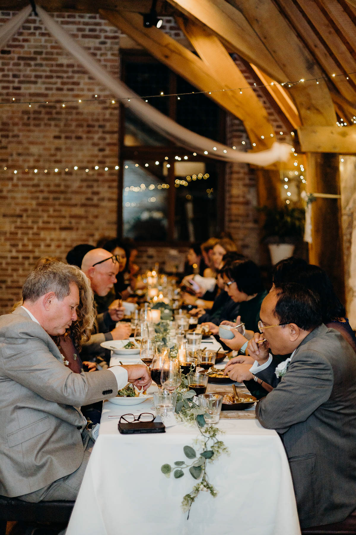 Wedding day reception, taken by a Dutch wedding photographer.