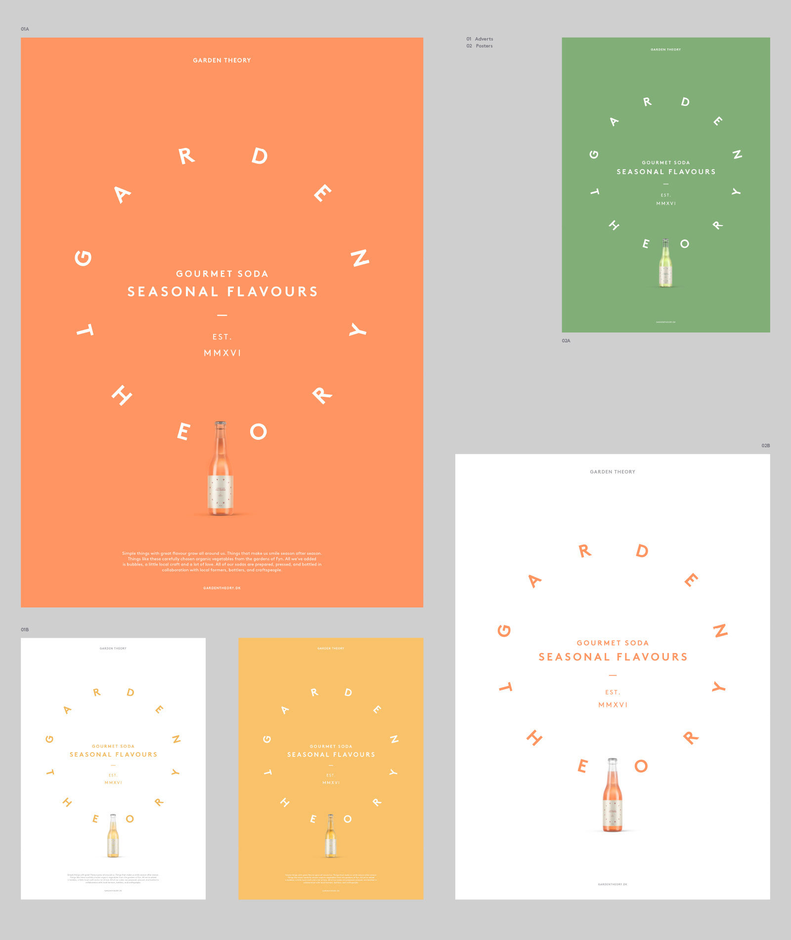 Create a brand name, a brand identity concept and a suite of packaging that would create a strong platform for establishing a position for an organic vegetable gourmet soda in the upper end of the soda market