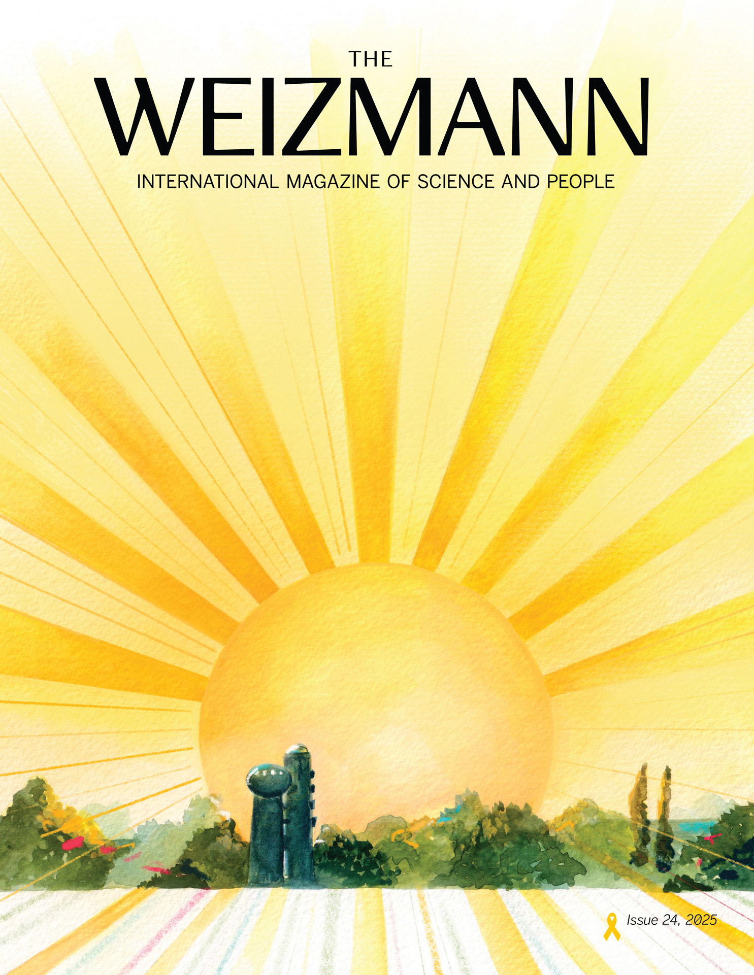 Issue 24, The Weizmann Institute Magazine cover