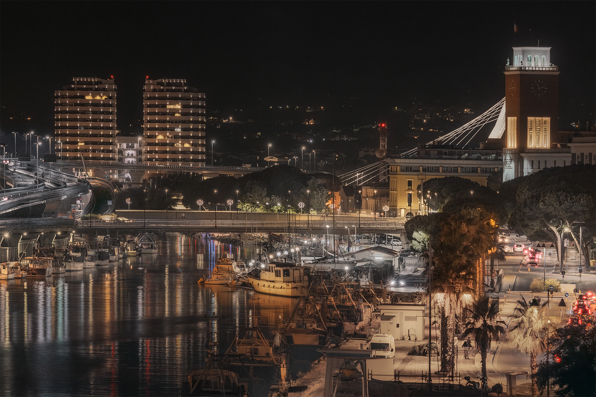 Pescara - Vista dal Ponte del Mare