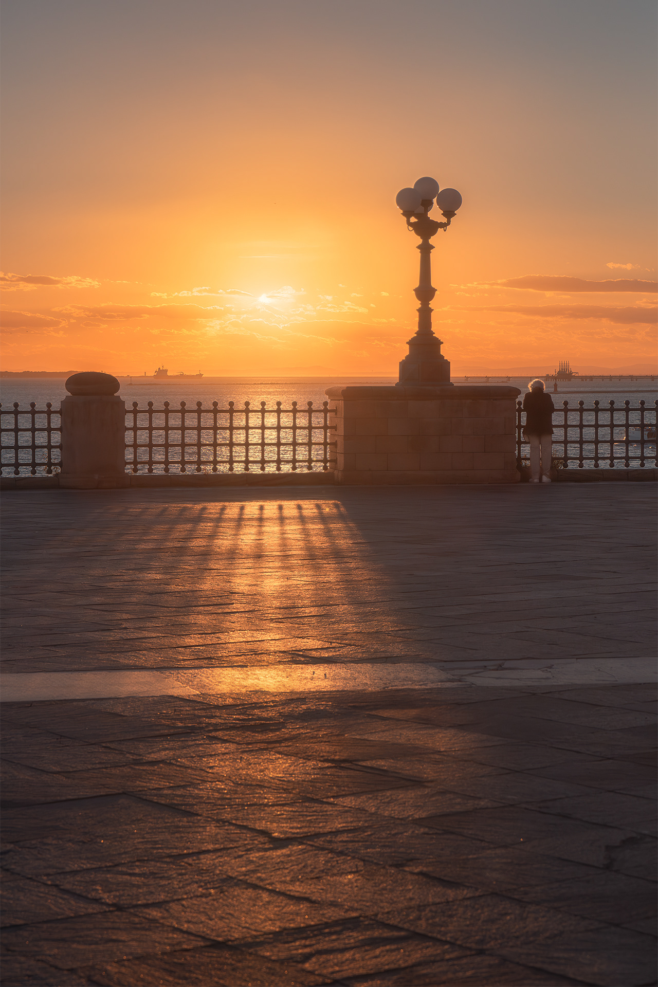 Taranto - Tramonto sulla Rotonda
