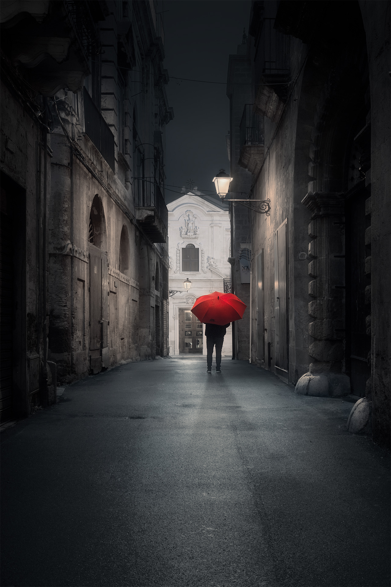 Città Vecchia - Verso San Cataldo di sera