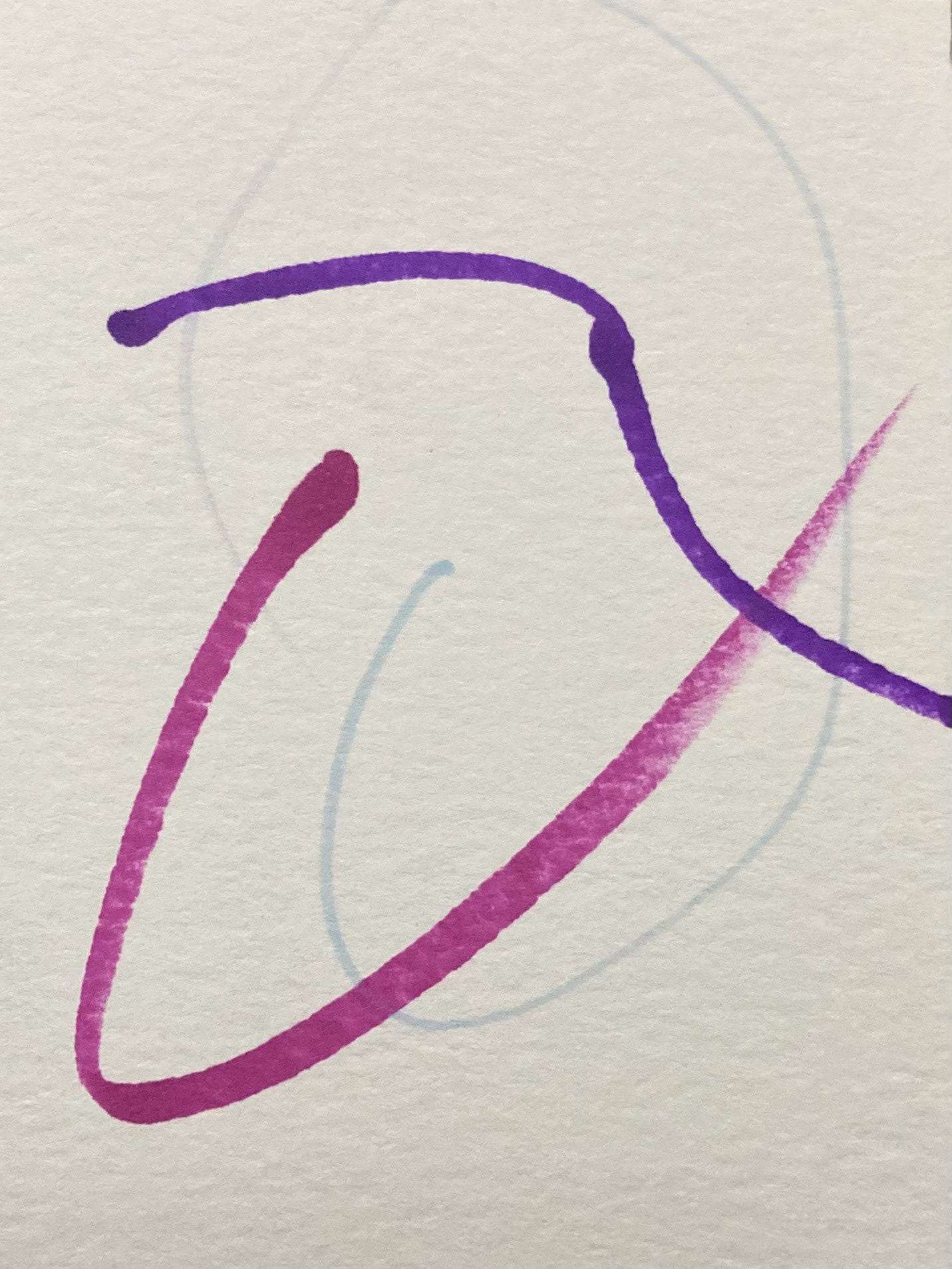 One of several abstract art pieces I produced using prismacolor markers.