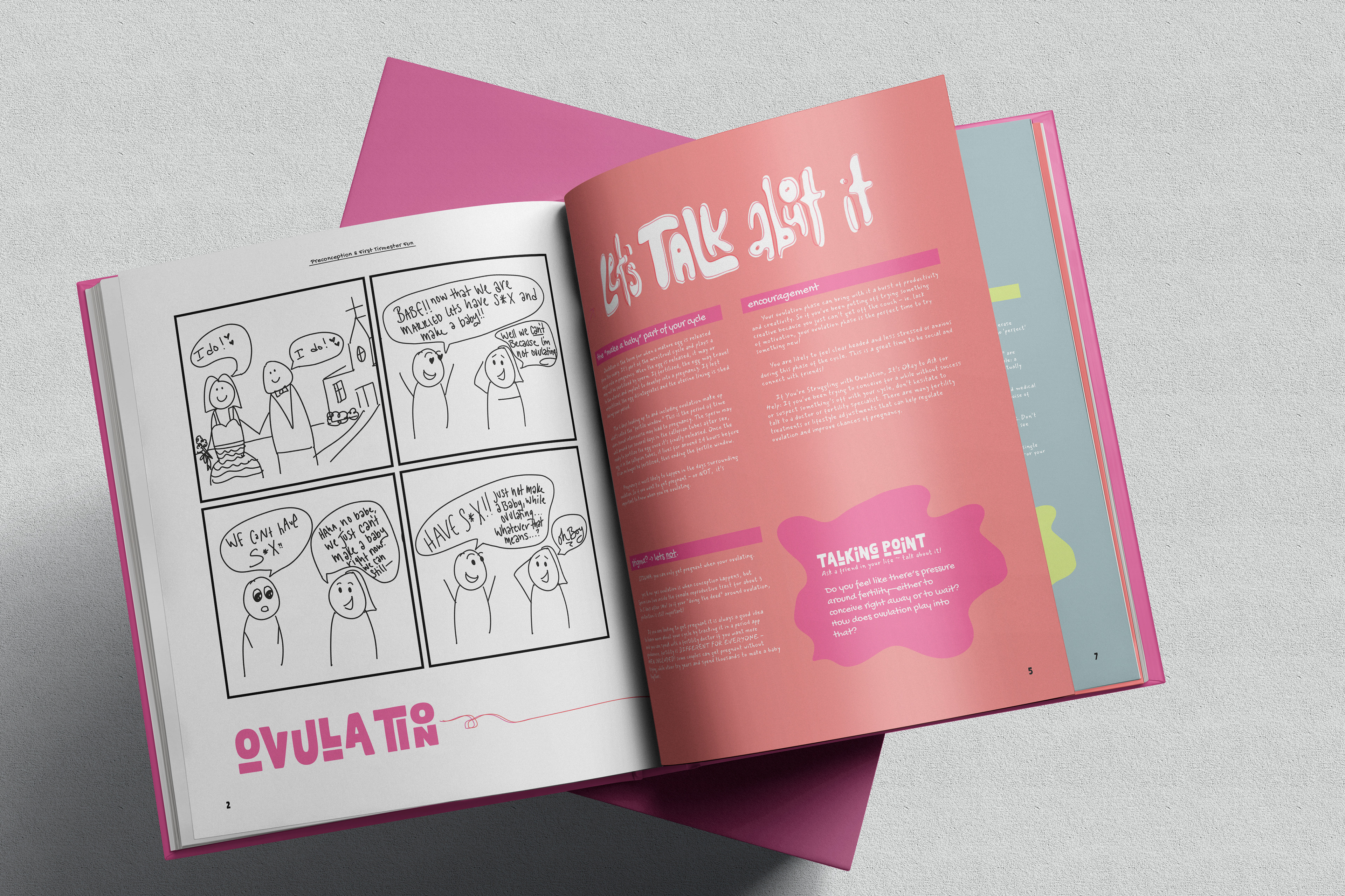 Comic & Information Spread