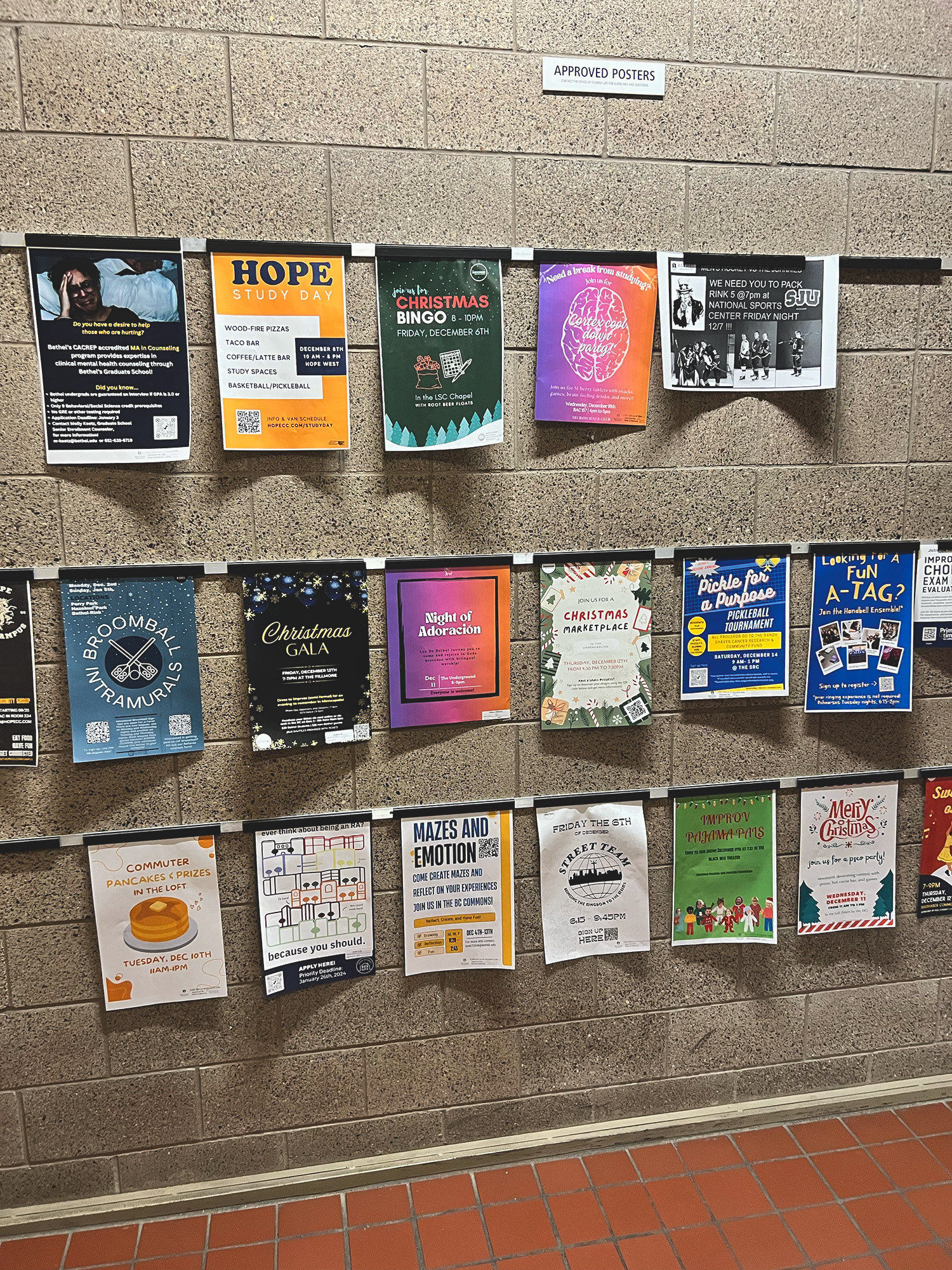 Hallway of Posters