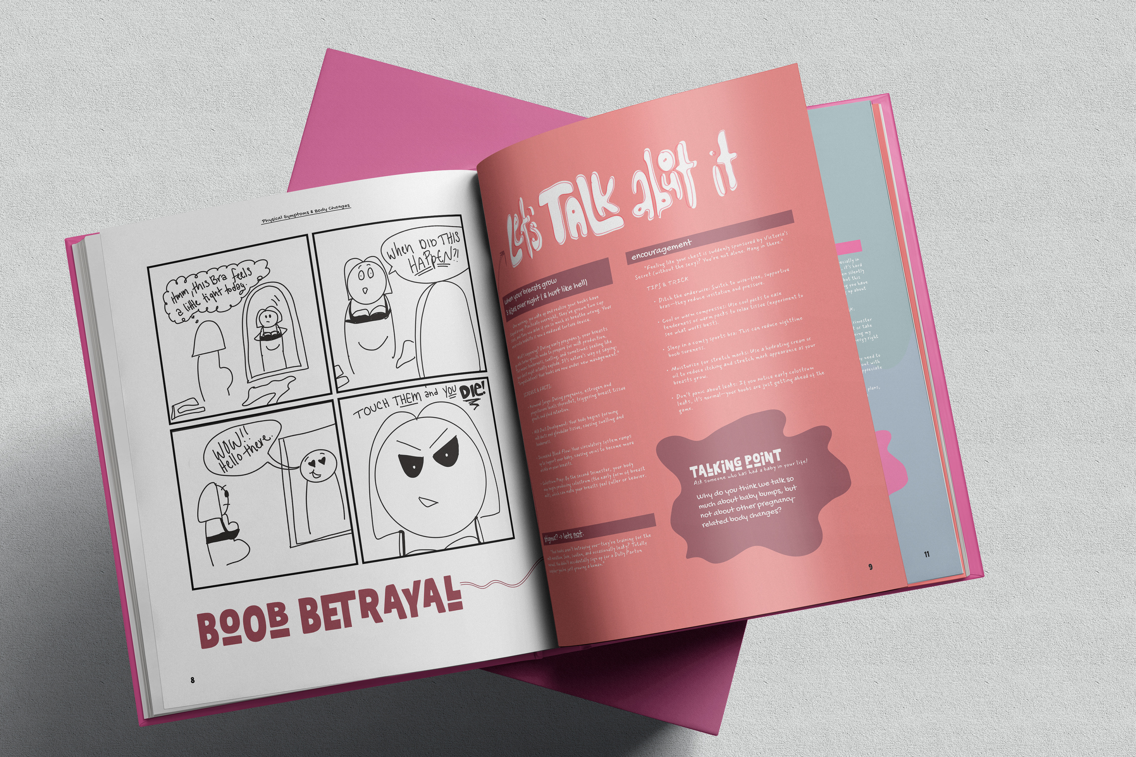 Comic & Information Spread