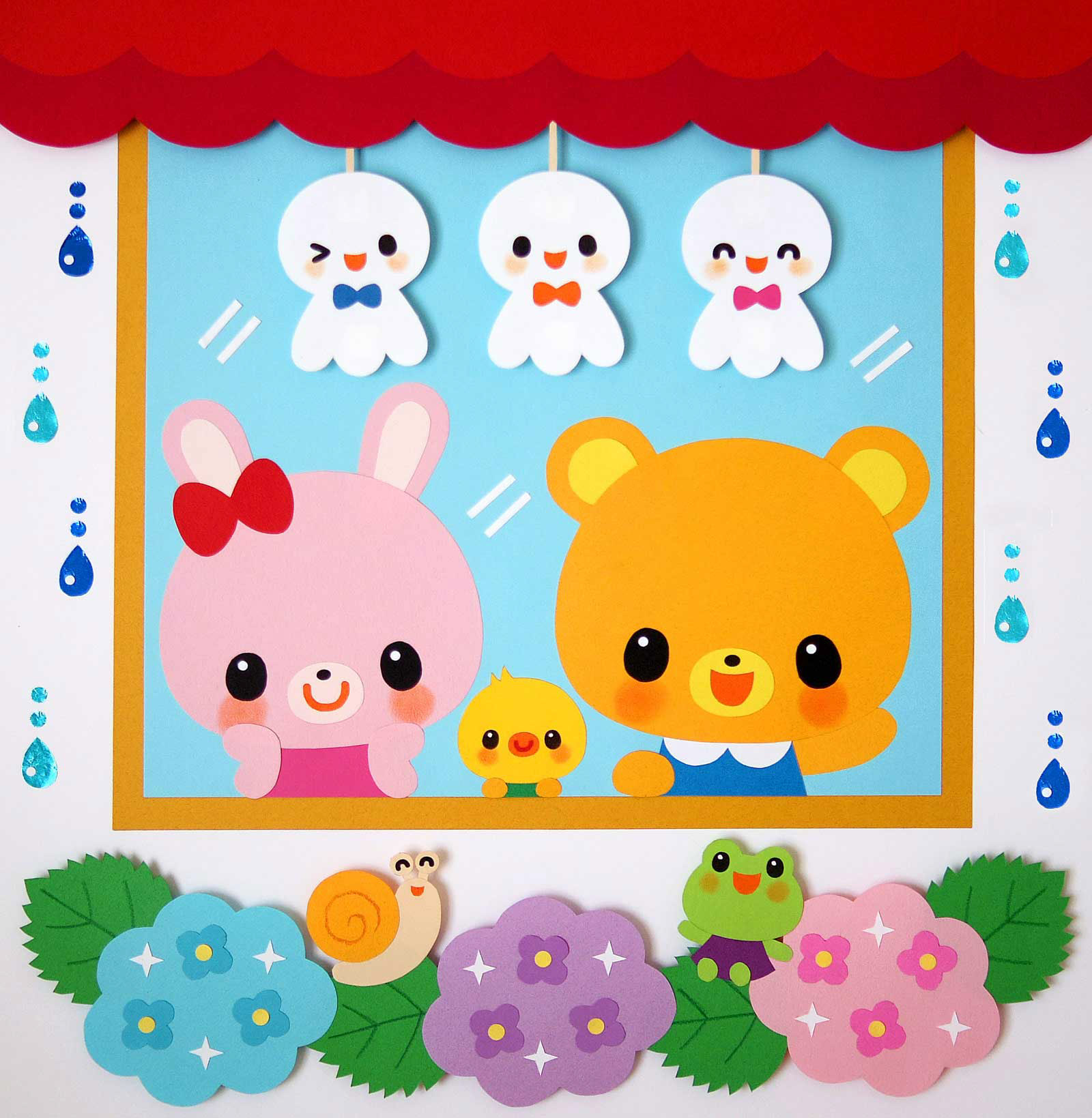 イラストレーターさとうゆか 子供向けのかわいいイラスト Sugar Plum 月刊保育雑誌 Pot 保育室飾り イラストレーターさとうゆか 子供向けのかわいいイラスト Sugar Plum 月刊保育雑誌 Pot 保育室飾り