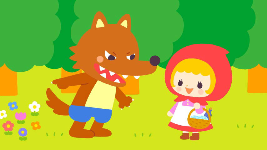 Sugar Plum 子供向け 女性向けのかわいいイラスト イラストレーターさとうゆか 動く絵本 赤ずきん Sugar Plum 子供向け 女性向けのかわいいイラスト イラストレーターさとうゆか 動く絵本 赤ずきん