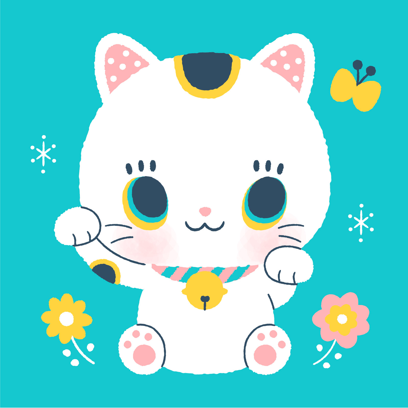 Sugar Plum 子供向け 女性向けのかわいいイラスト イラストレーターさとうゆか まねきねこ