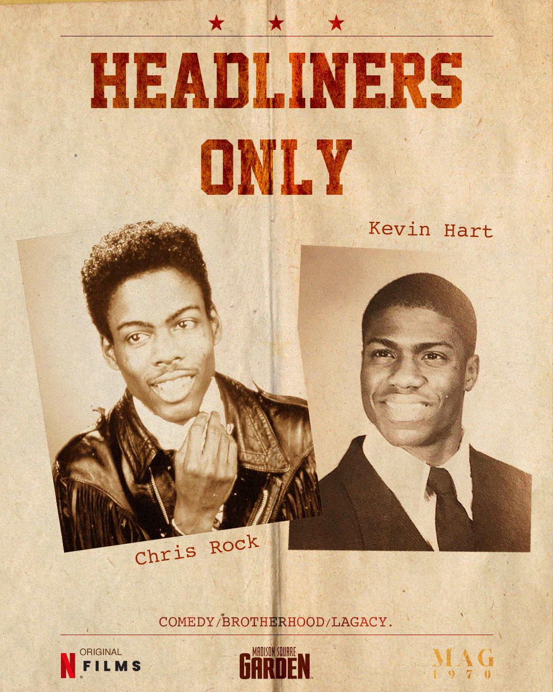 "HEADLINERS ONLY"
