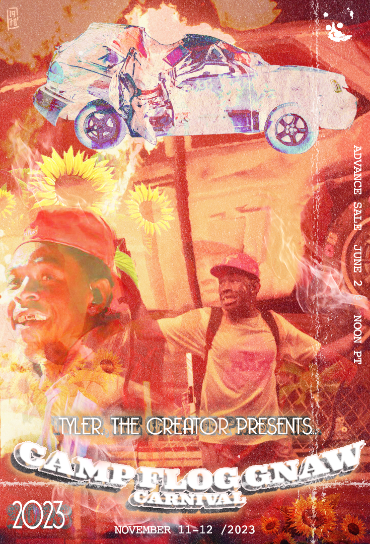 "CAMP FLOG GNAW 23"