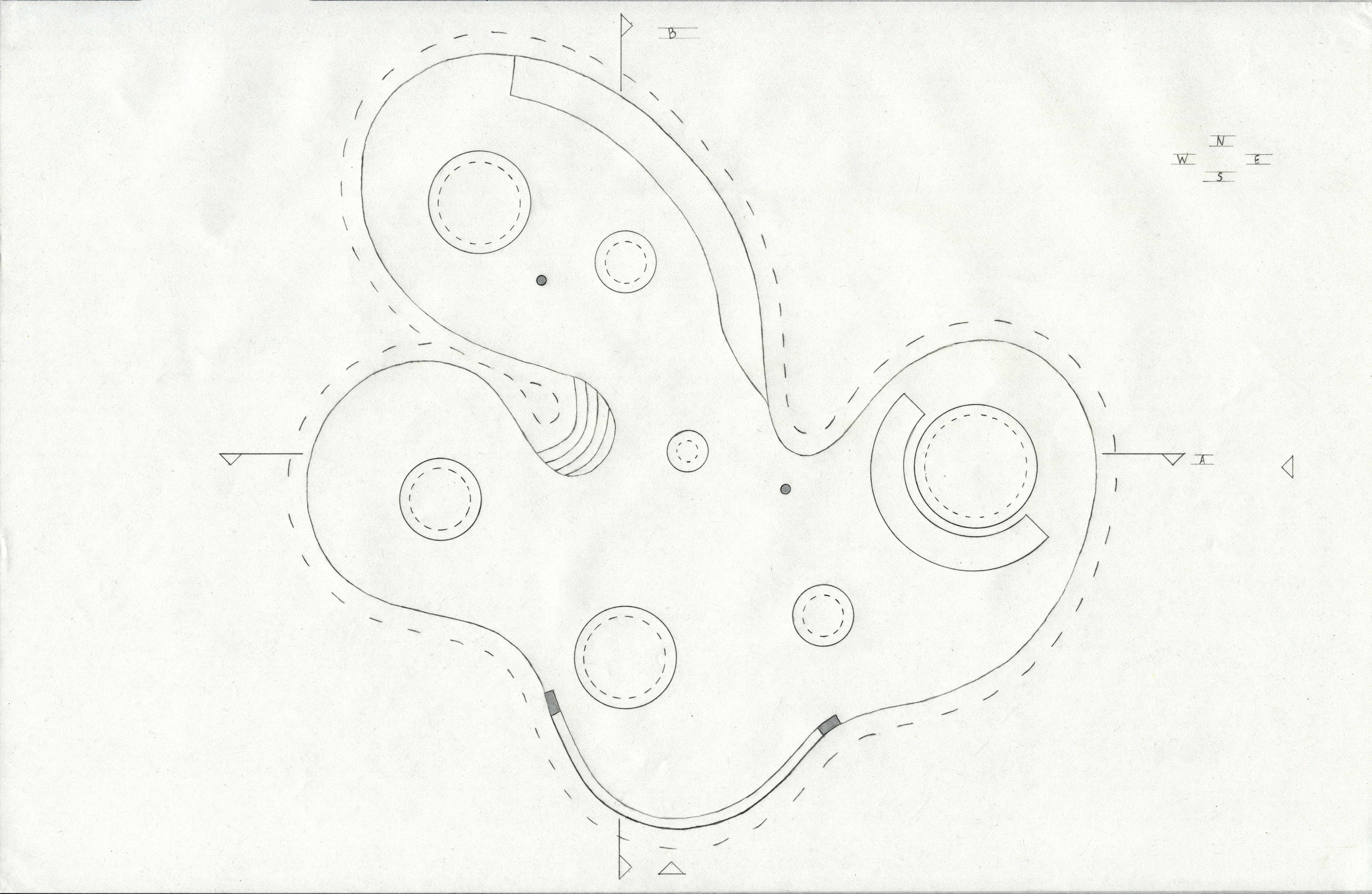 Pavilion - Floor Plan 1/8" = 1'0"
