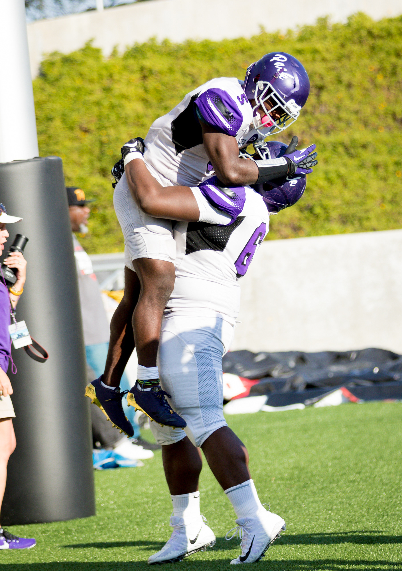 The Lufkin Panthers advance to the fourth round of the playoffs after their 14-11 win over Spring Westfield in the regional round of the Class 6A, Division II playoffs Saturday afternoon, December 2, 2017, at Texan Drive Stadium in New Caney.