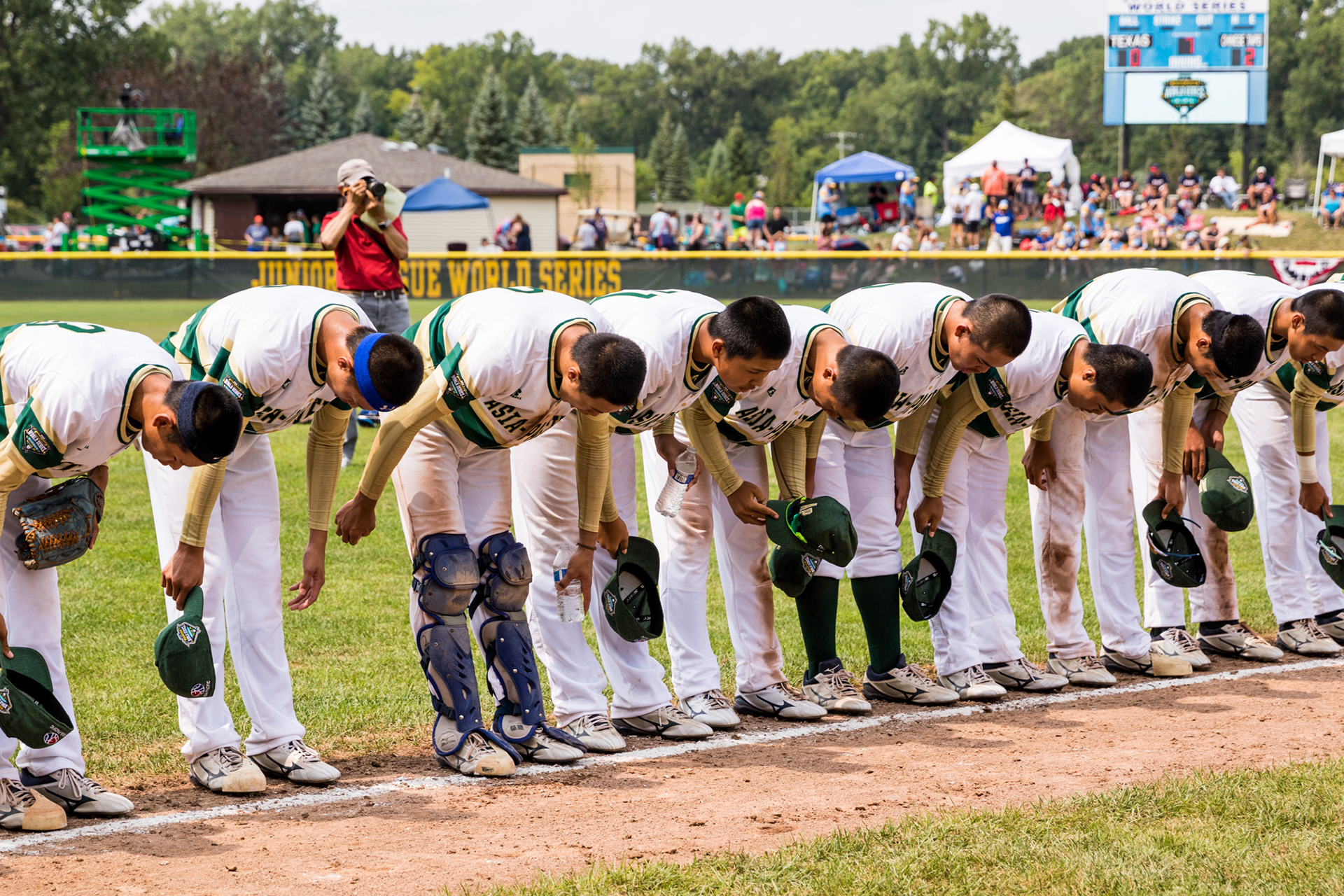 Lufkin Junior League All-Stars fall short to Chinese Taipei 2-0 in the Junior League World Series Championship game Sunday afternoon, August 19, 2018, at Heritage Park in Taylor, Michigan.