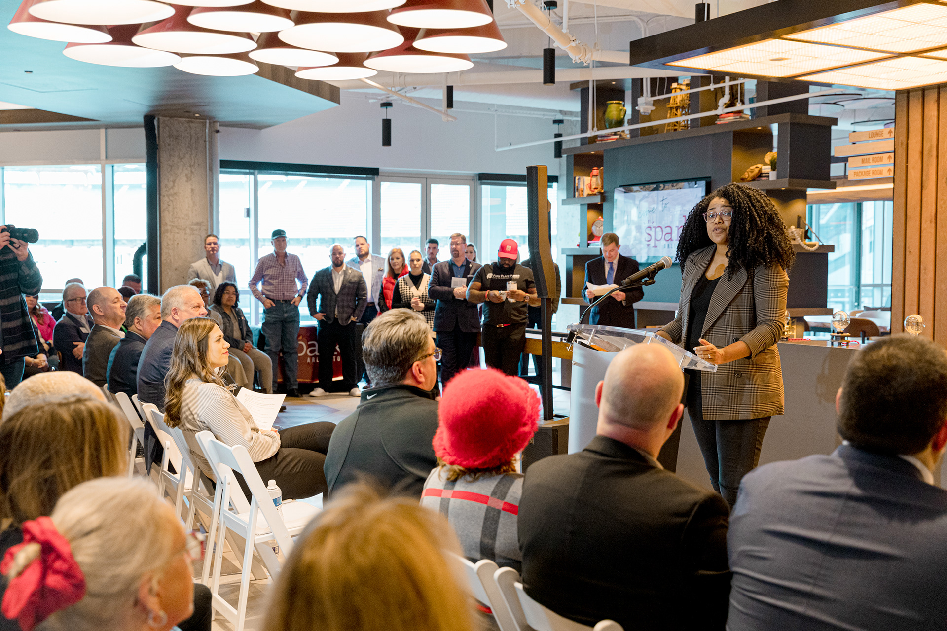 Spark Co-working Space Grand Opening for Visit Arlington