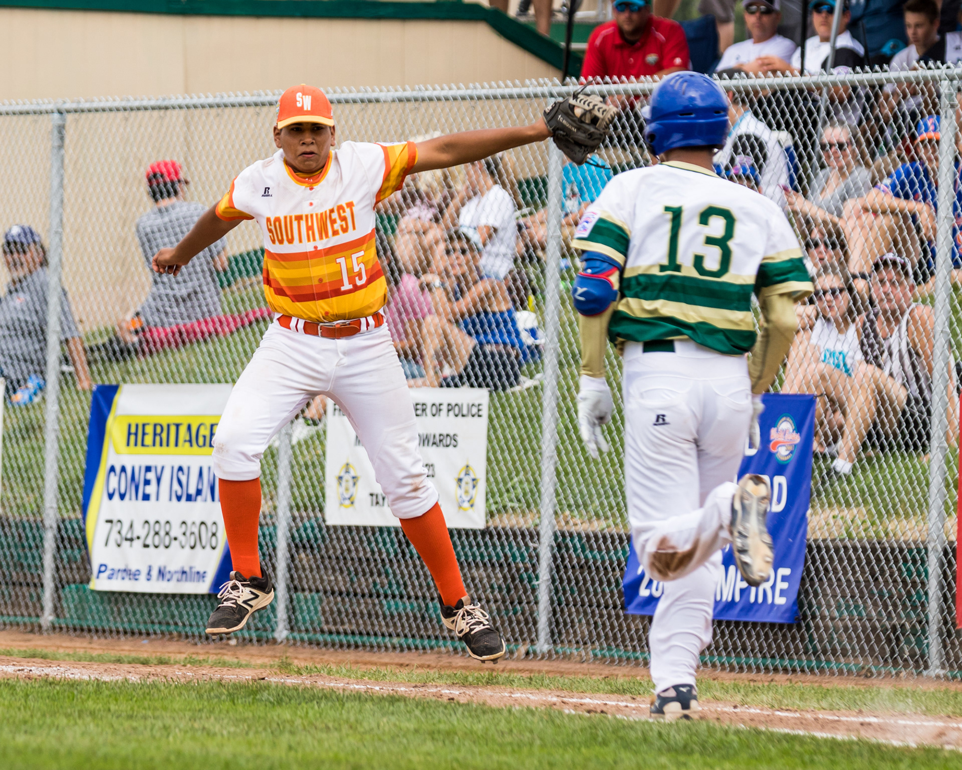 Lufkin Junior League All-Stars fall short to Chinese Taipei 2-0 in the Junior League World Series Championship game Sunday afternoon, August 19, 2018, at Heritage Park in Taylor, Michigan.