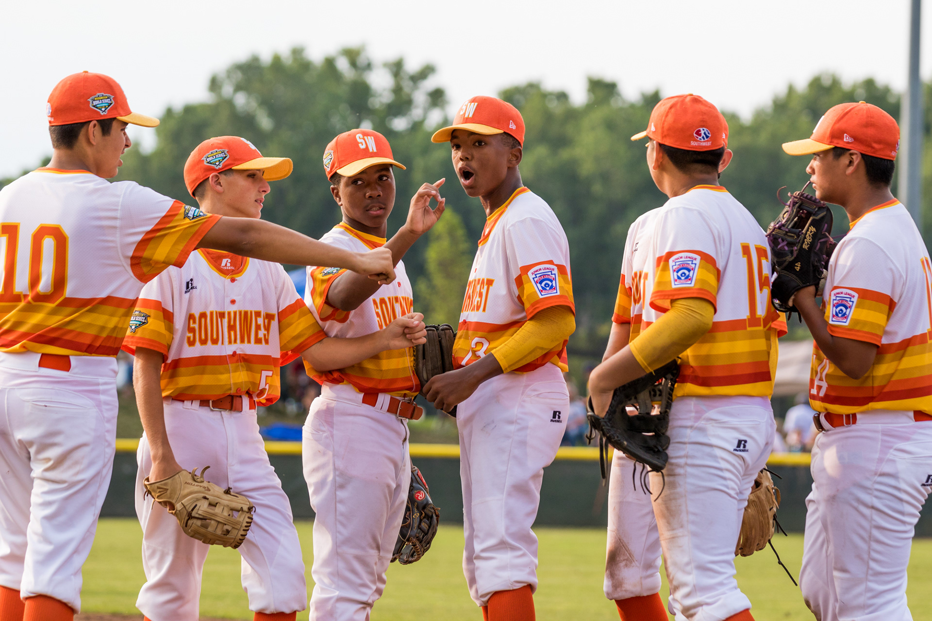 The Lufkin Junior League All-Stars are the best in the US following their victory over California in the Junior League World Series US Championship game Saturday night, August 18, 2018, at Heritage Park in Taylor, Michigan. 