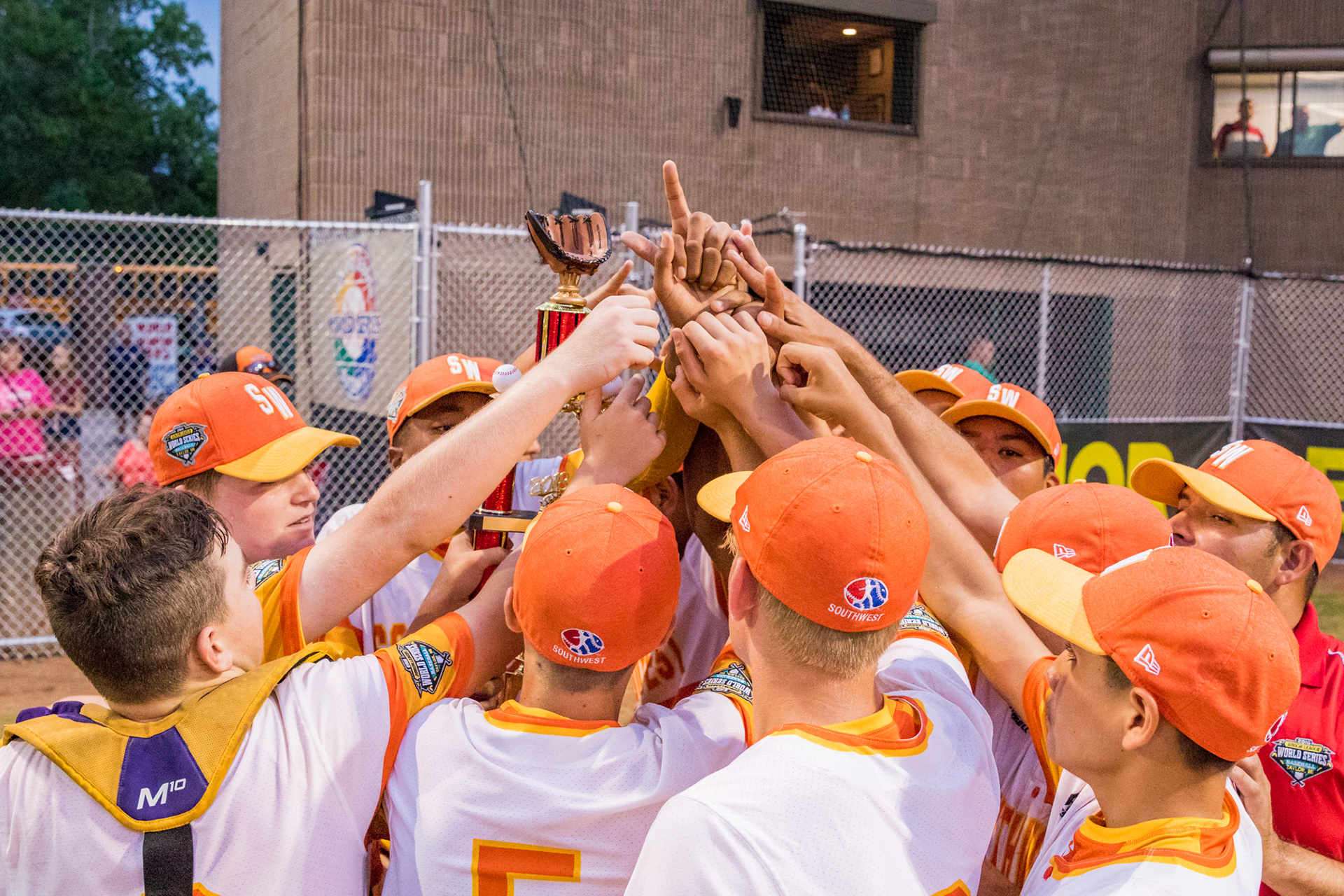 The Lufkin Junior League All-Stars are the best in the US following their victory over California in the Junior League World Series US Championship game Saturday night, August 18, 2018, at Heritage Park in Taylor, Michigan. 