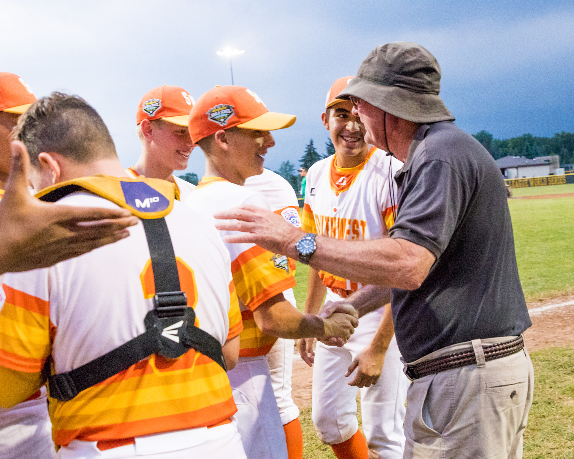 The Lufkin Junior League All-Stars are the best in the US following their victory over California in the Junior League World Series US Championship game Saturday night, August 18, 2018, at Heritage Park in Taylor, Michigan. 