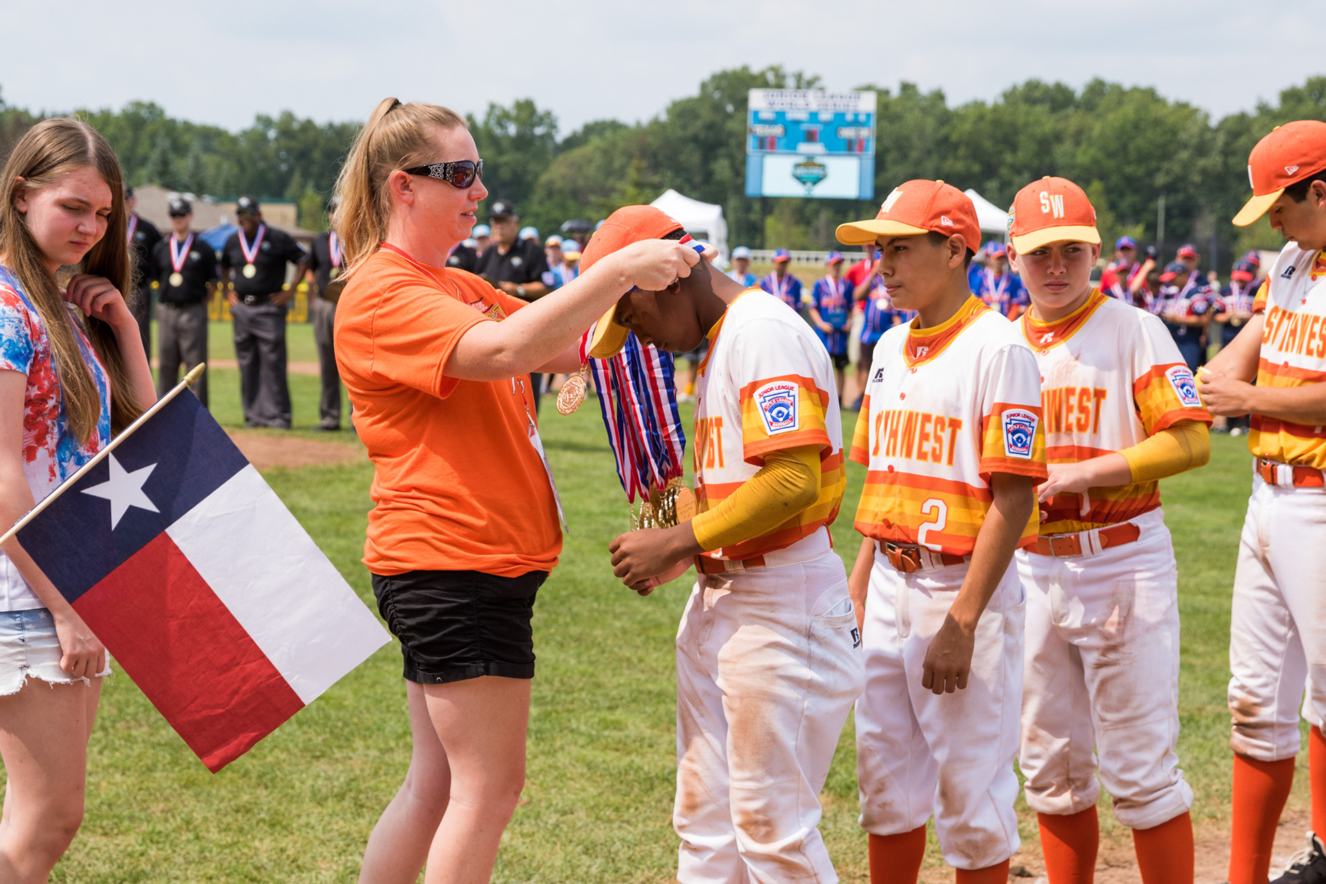 Lufkin Junior League All-Stars fall short to Chinese Taipei 2-0 in the Junior League World Series Championship game Sunday afternoon, August 19, 2018, at Heritage Park in Taylor, Michigan.