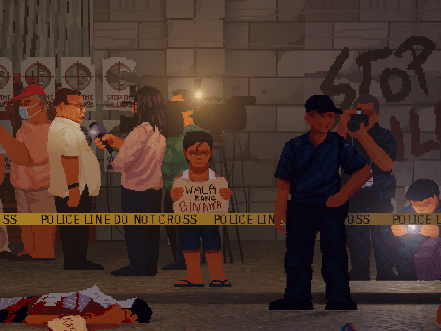 John Clister Santos Spoliarium 2020 25d Pixel Art Animation