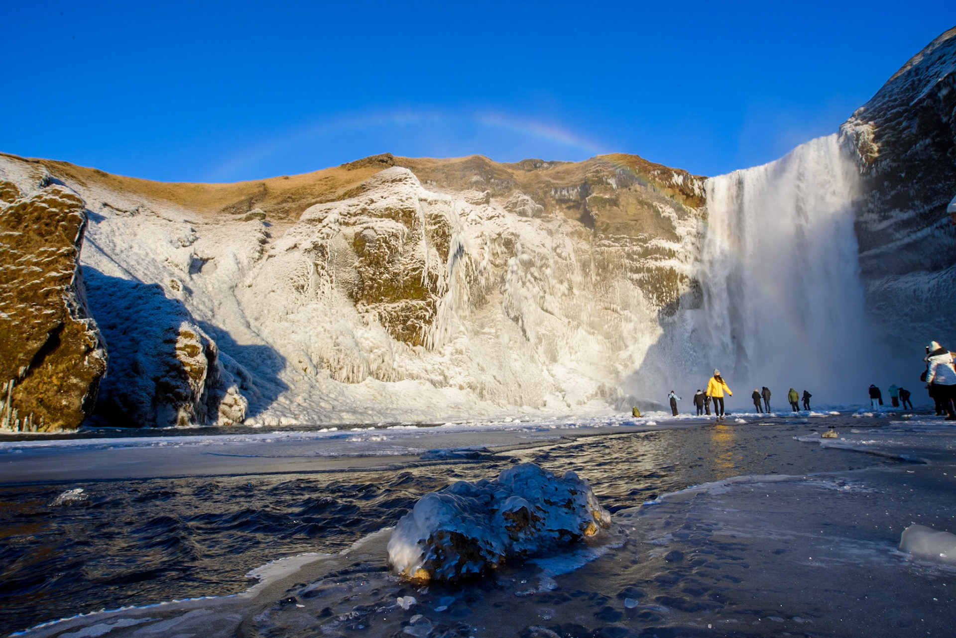 Skógafoss, Islande
