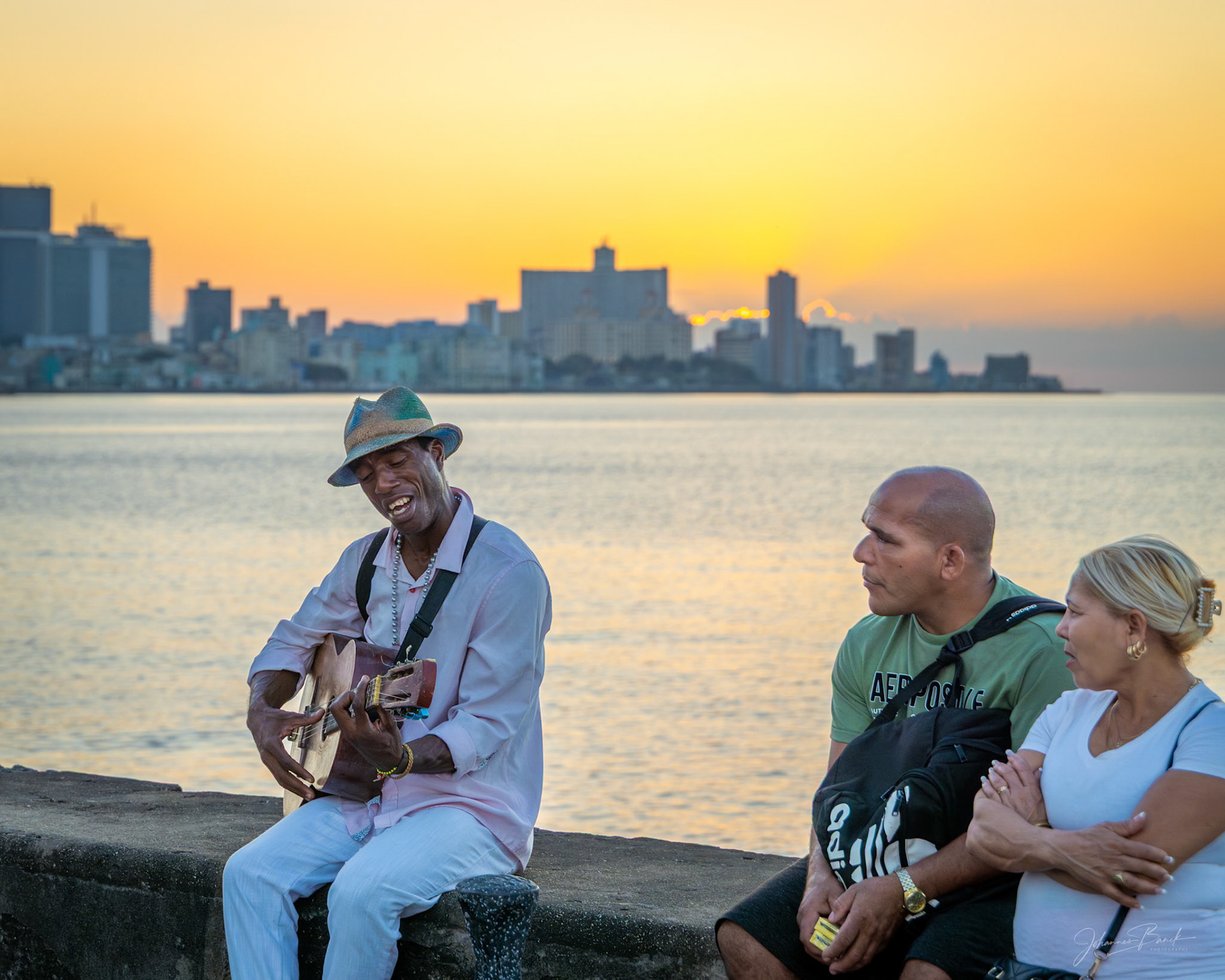 Havana - Jose Musician on Malecon