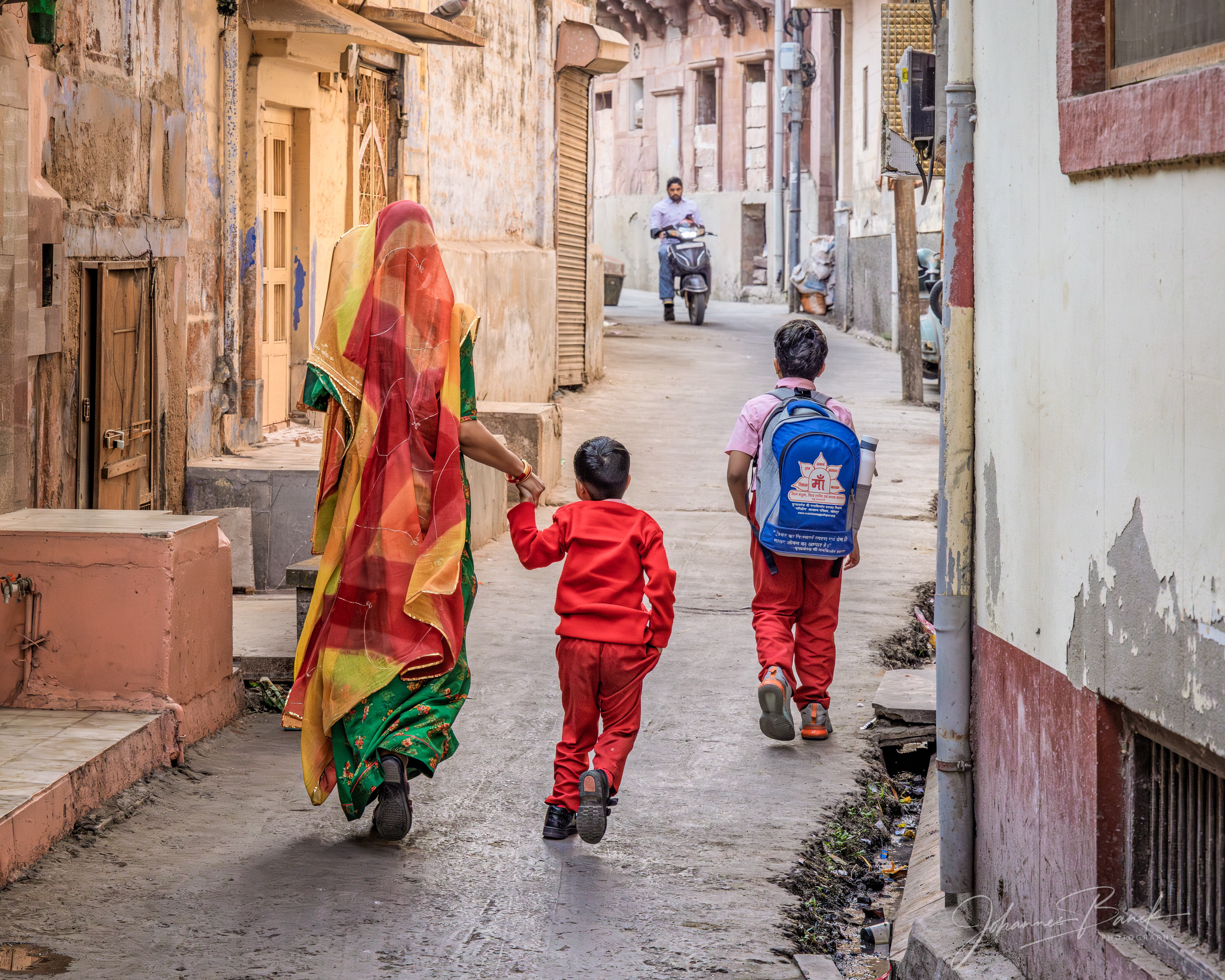 Street Scene in Jaipur