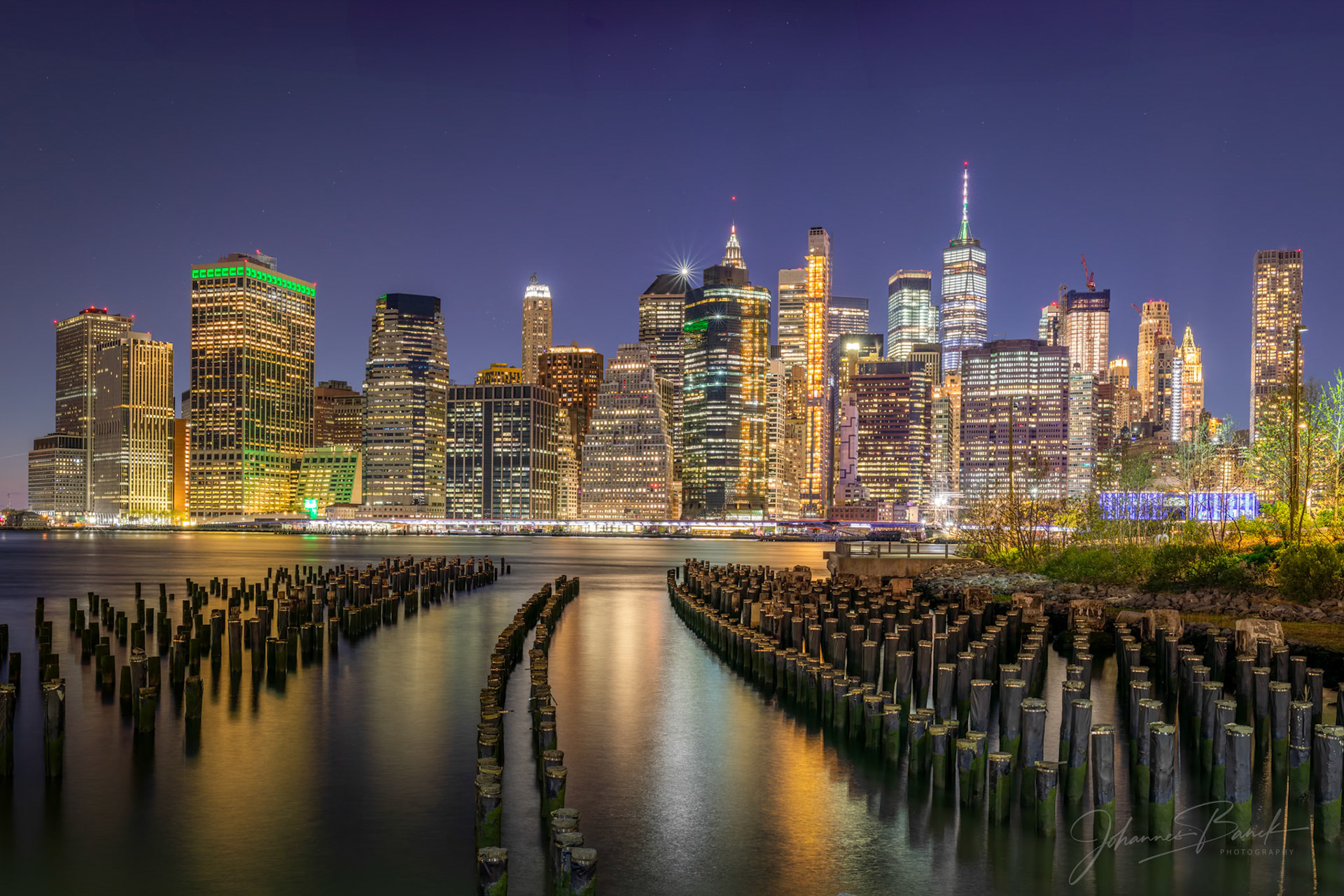 New York City - Downtown City Lights