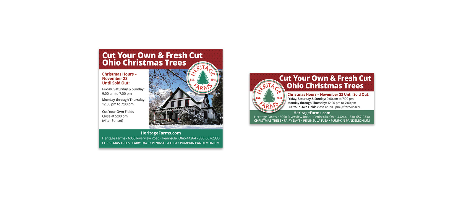 Print and Web Banner Advertising