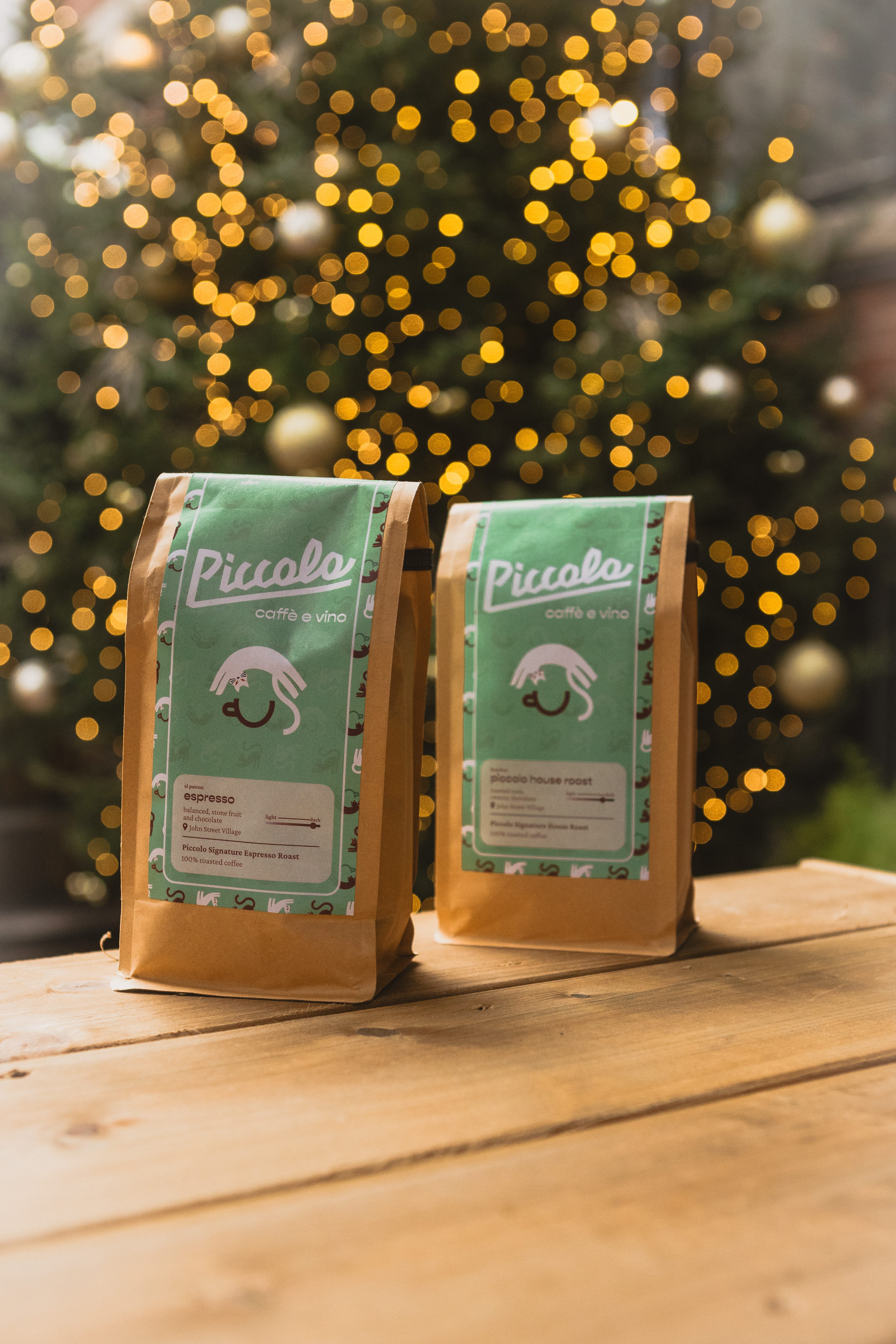 coffee bag design • photo by Nolan Begley