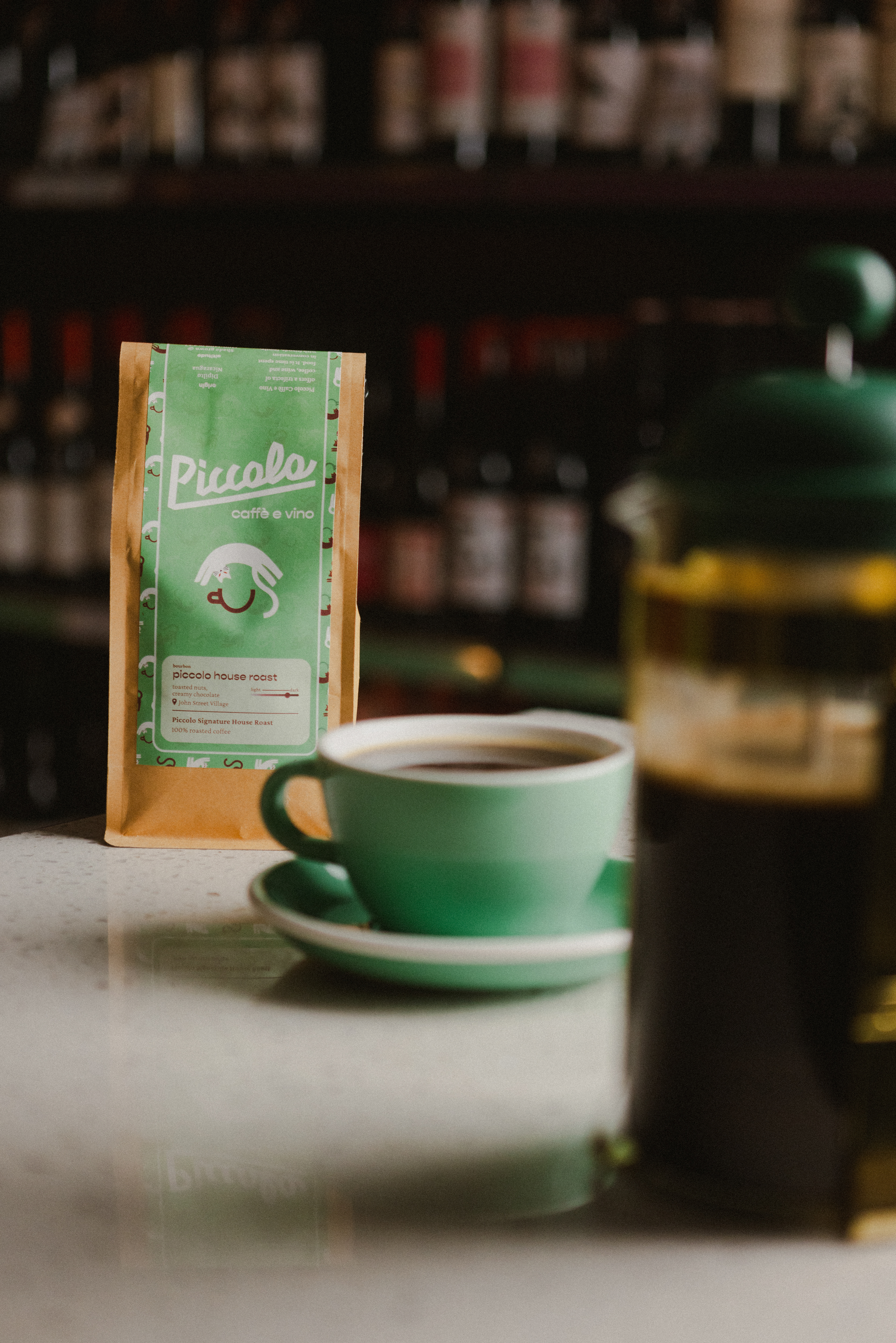 coffee bag design • photo by Nolan Begley