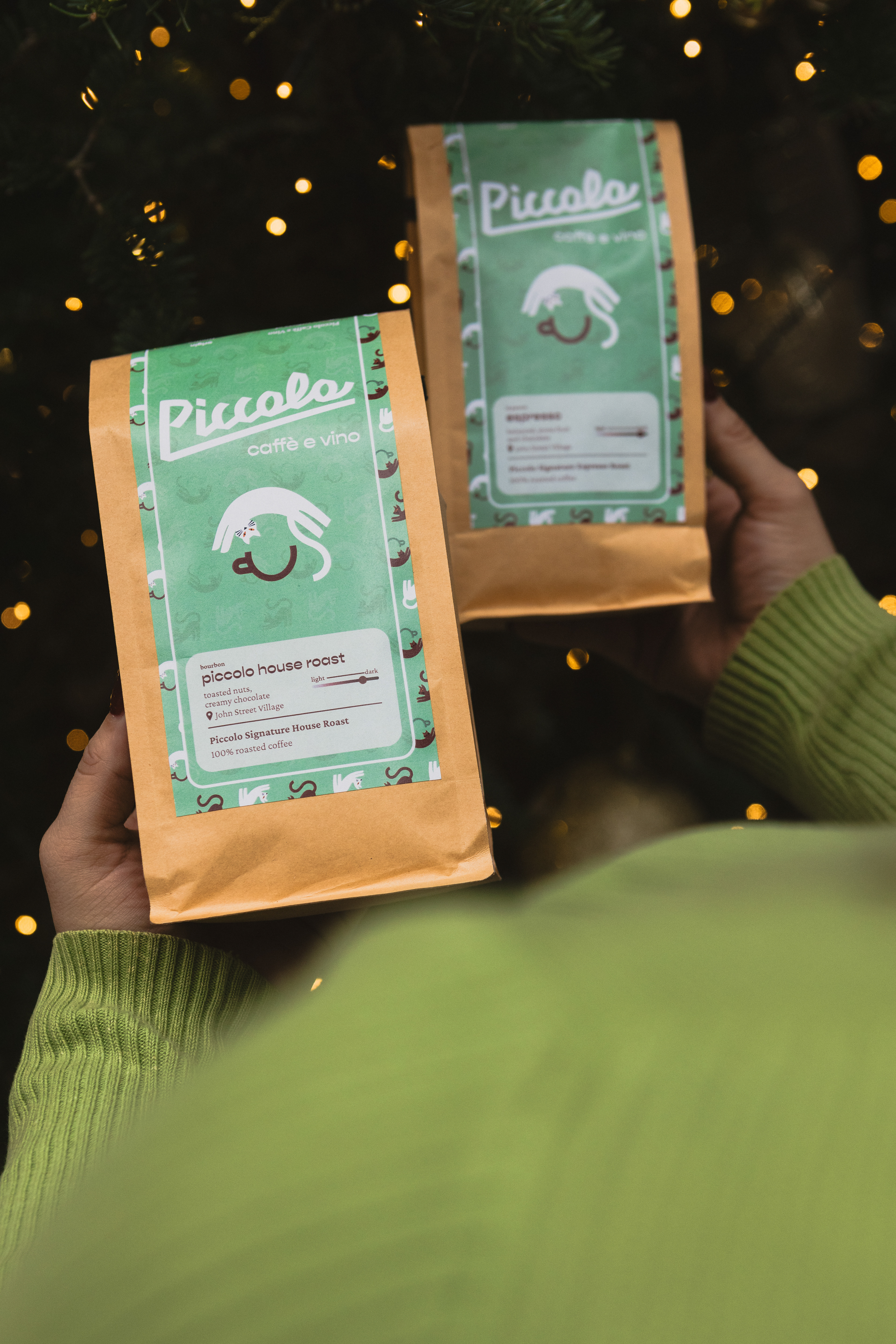 coffee bag design • photo by Nolan Begley