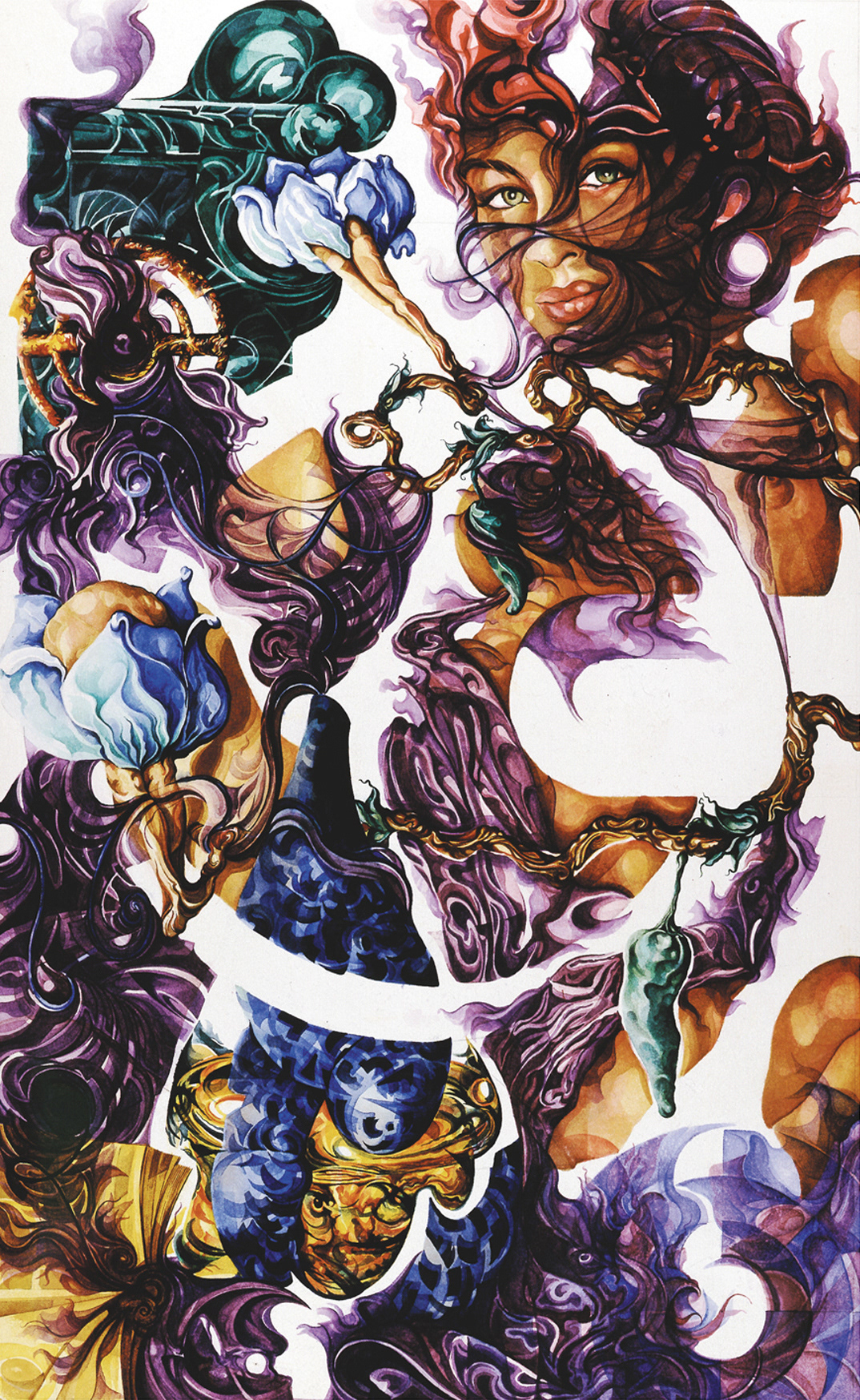 lights below the water