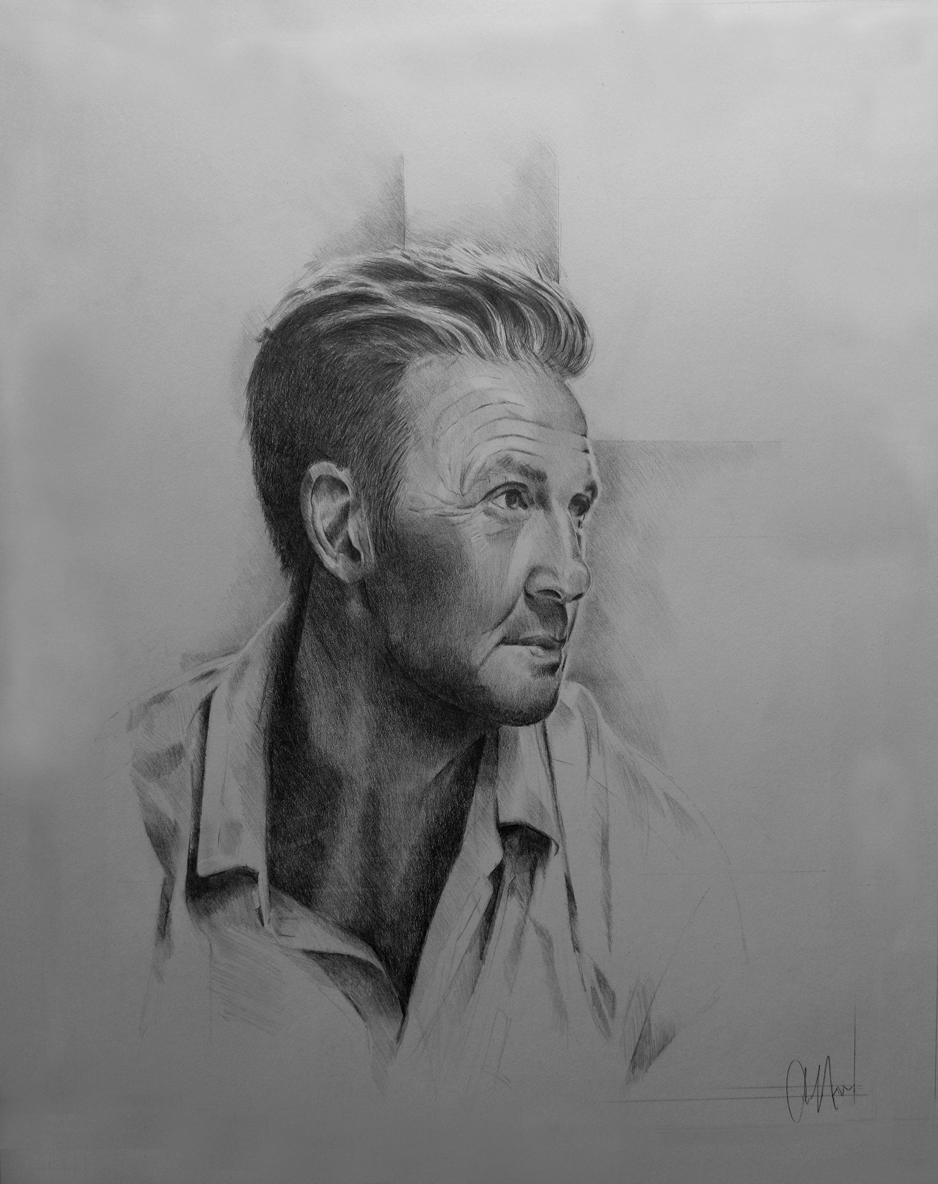 Man inside out [Self portrait]