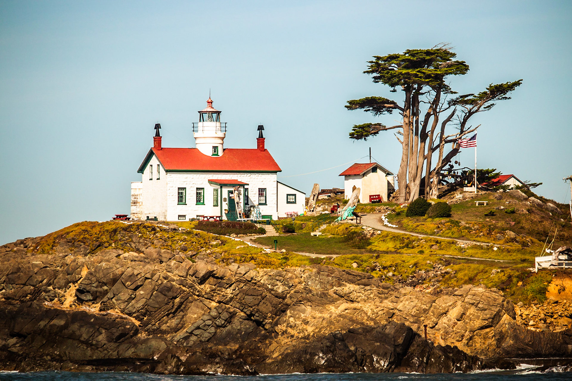 Lighthouse at Crescent City
